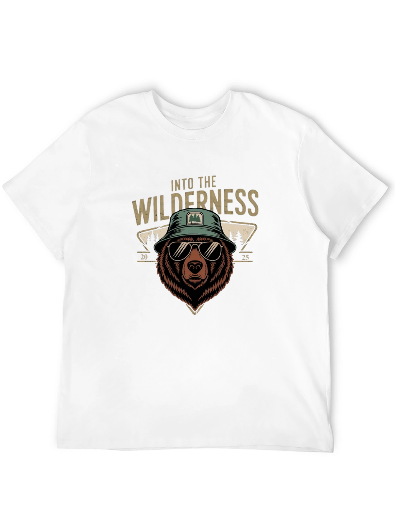 Into the Wilderness Bear Graphic T-Shirt