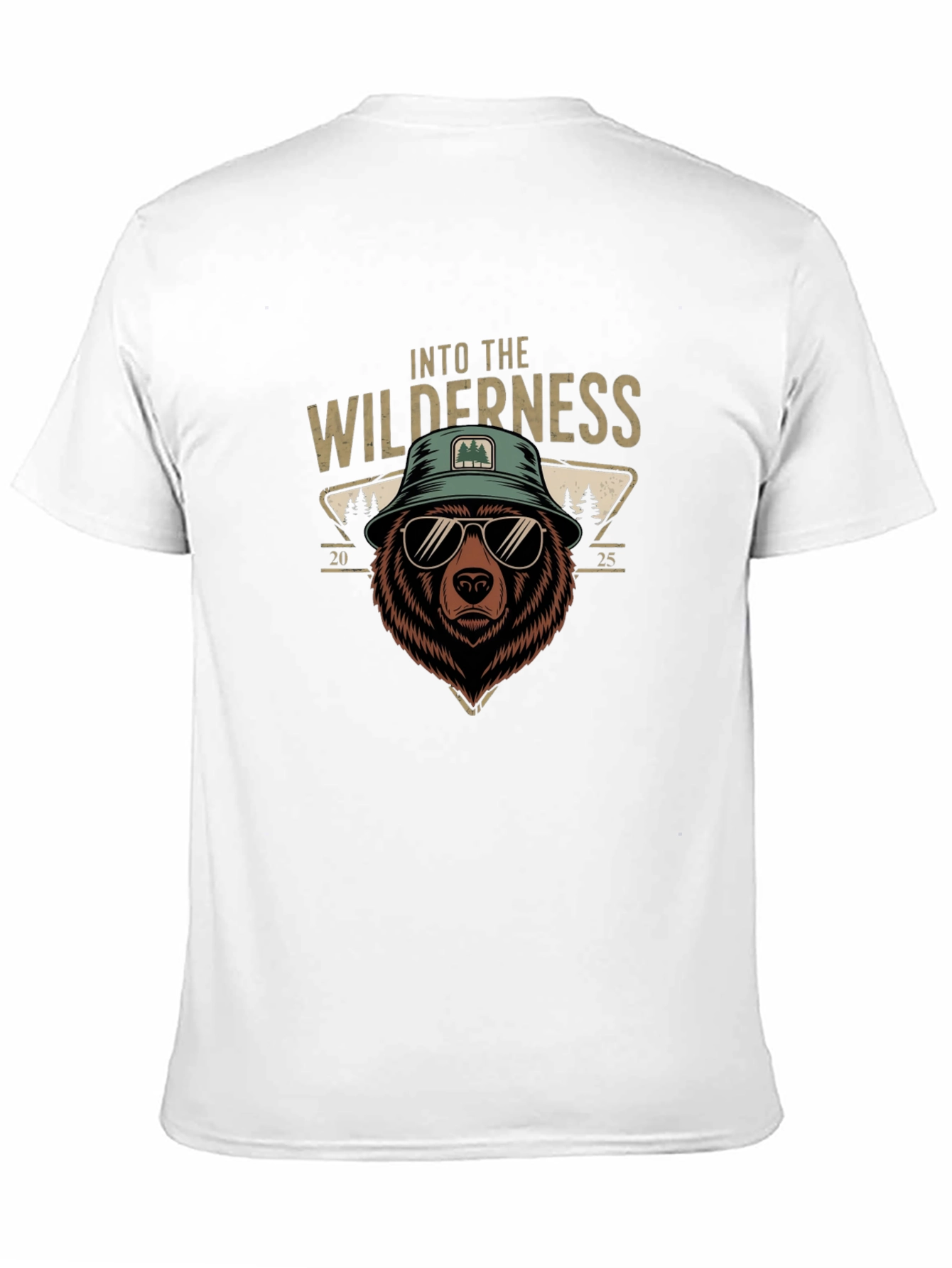 Into the Wilderness Bear Graphic T-Shirt