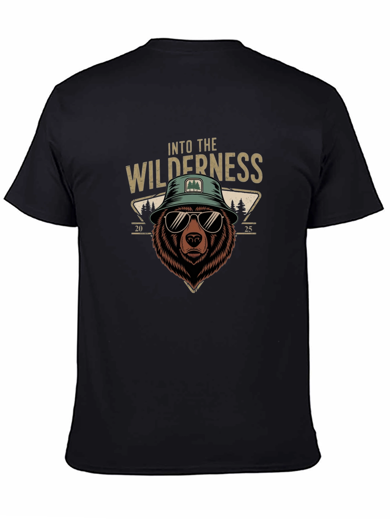 Into the Wilderness Bear Graphic T-Shirt