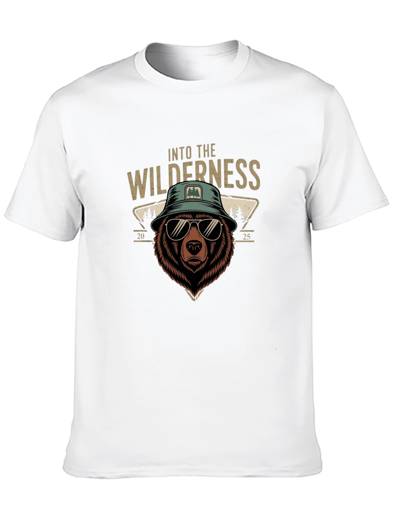 Into the Wilderness Bear Graphic T-Shirt