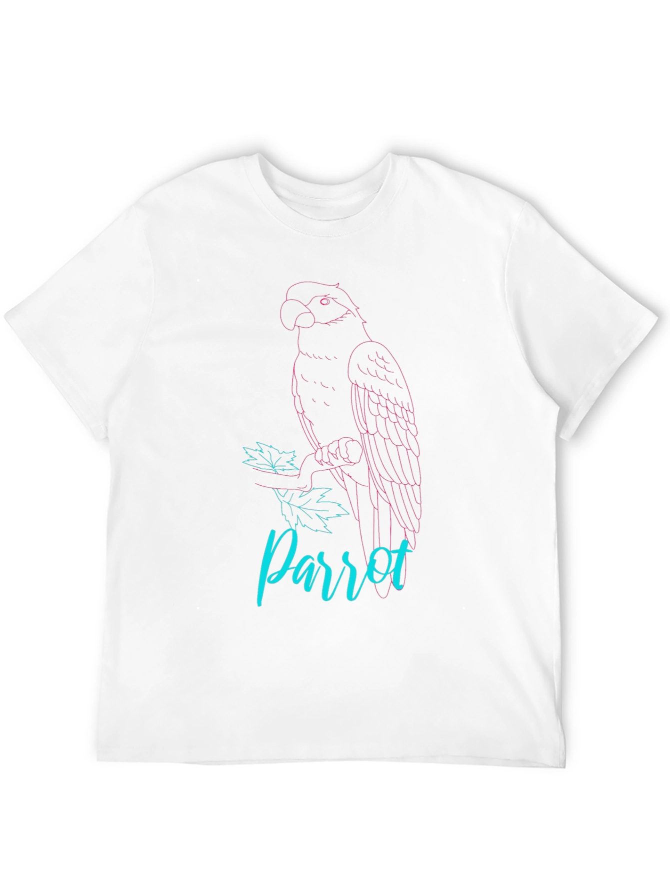 Parrot Graphic Tee - Casual Style