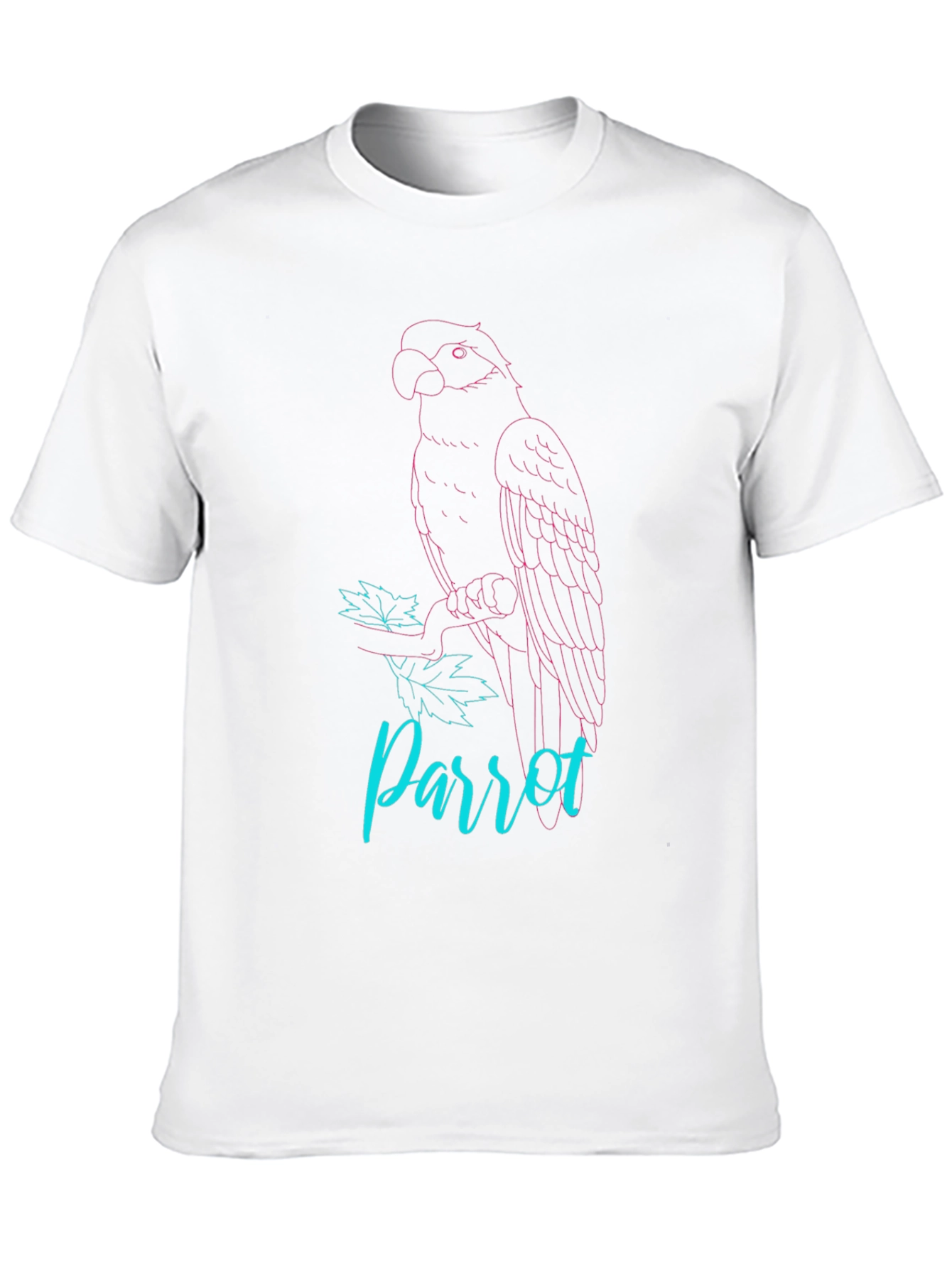 Parrot Graphic Tee - Casual Style
