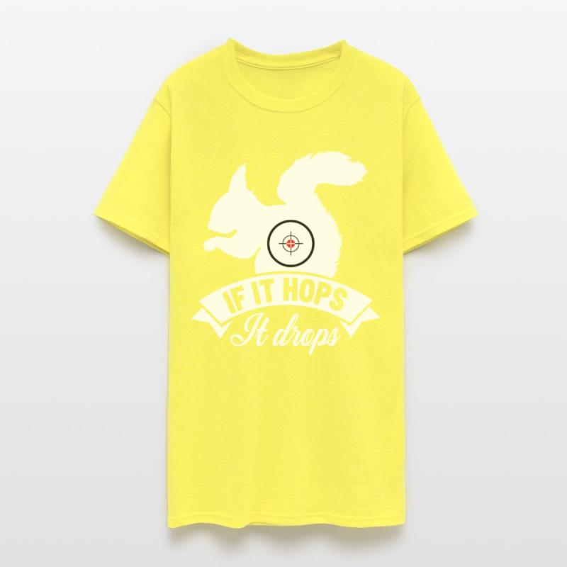 If it hops it drops Hunter T-shirts Great hunting