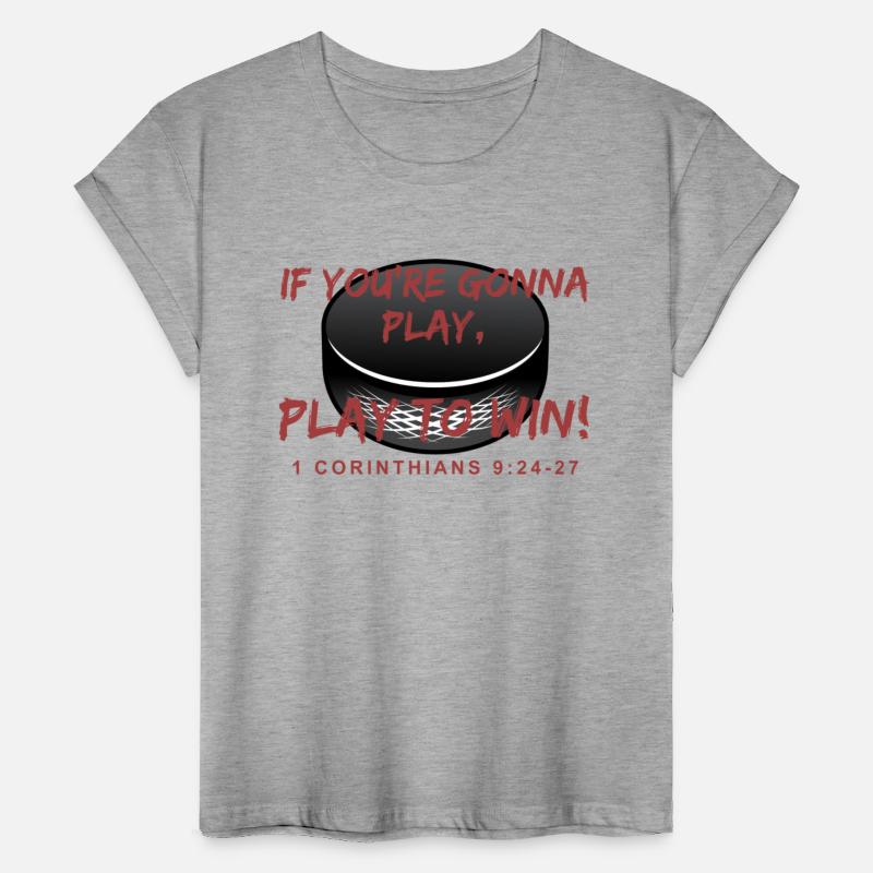 If you re gonna play, Play to win 1 Cor. Hockey