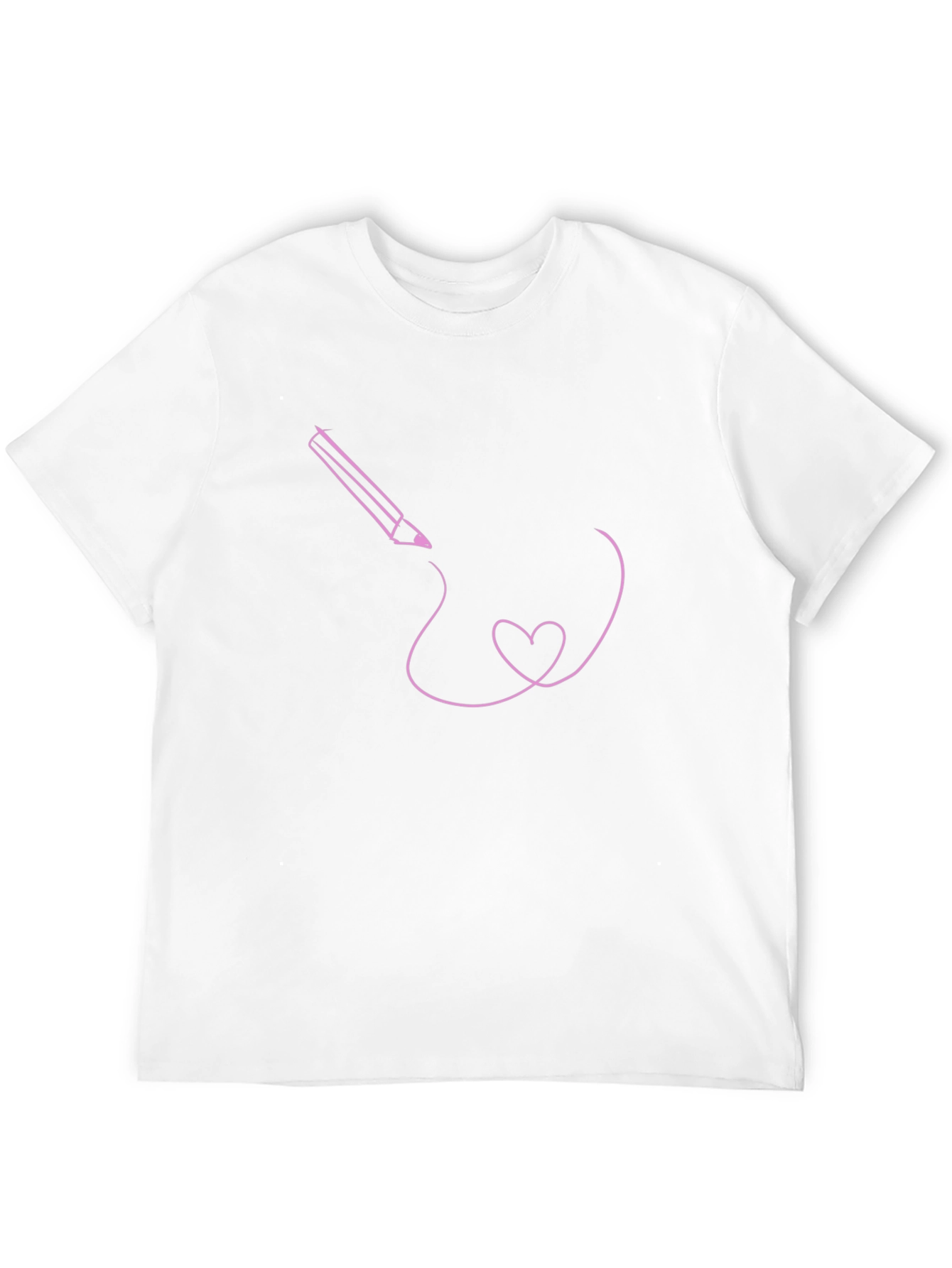 Pencil Heart Tee - Express Your Love