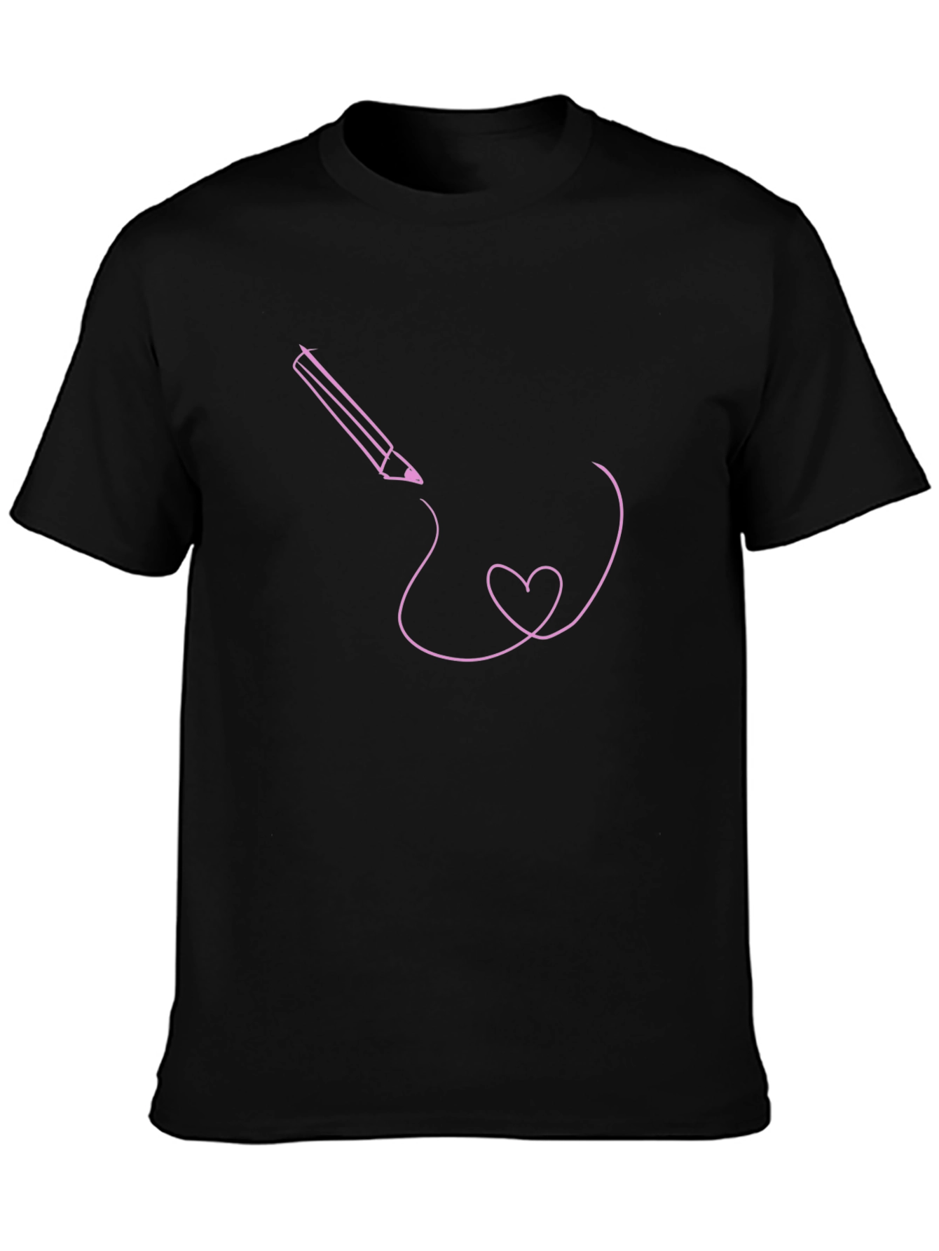 Pencil Heart Tee - Express Your Love
