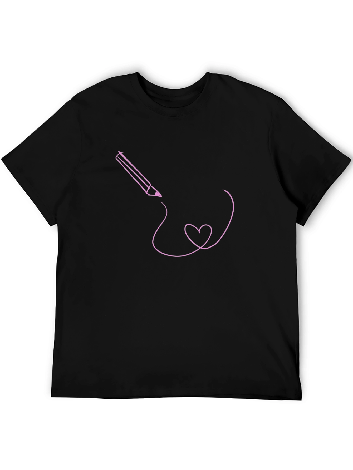 Pencil Heart Tee - Express Your Love