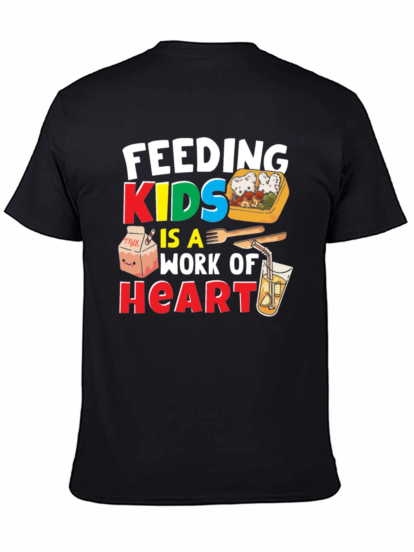 Feeding Kids is a Work of Heart T-Shirt