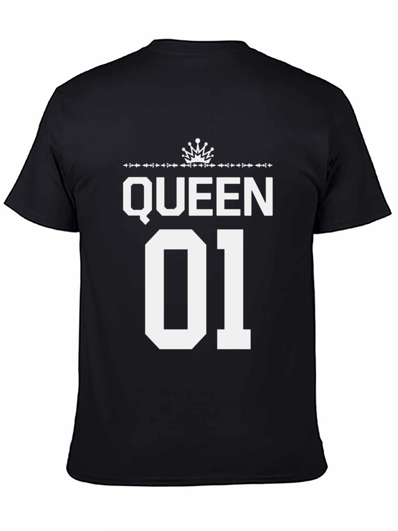 Queen 01 Graphic Tee - Stylish King/Queen Couple Shirt