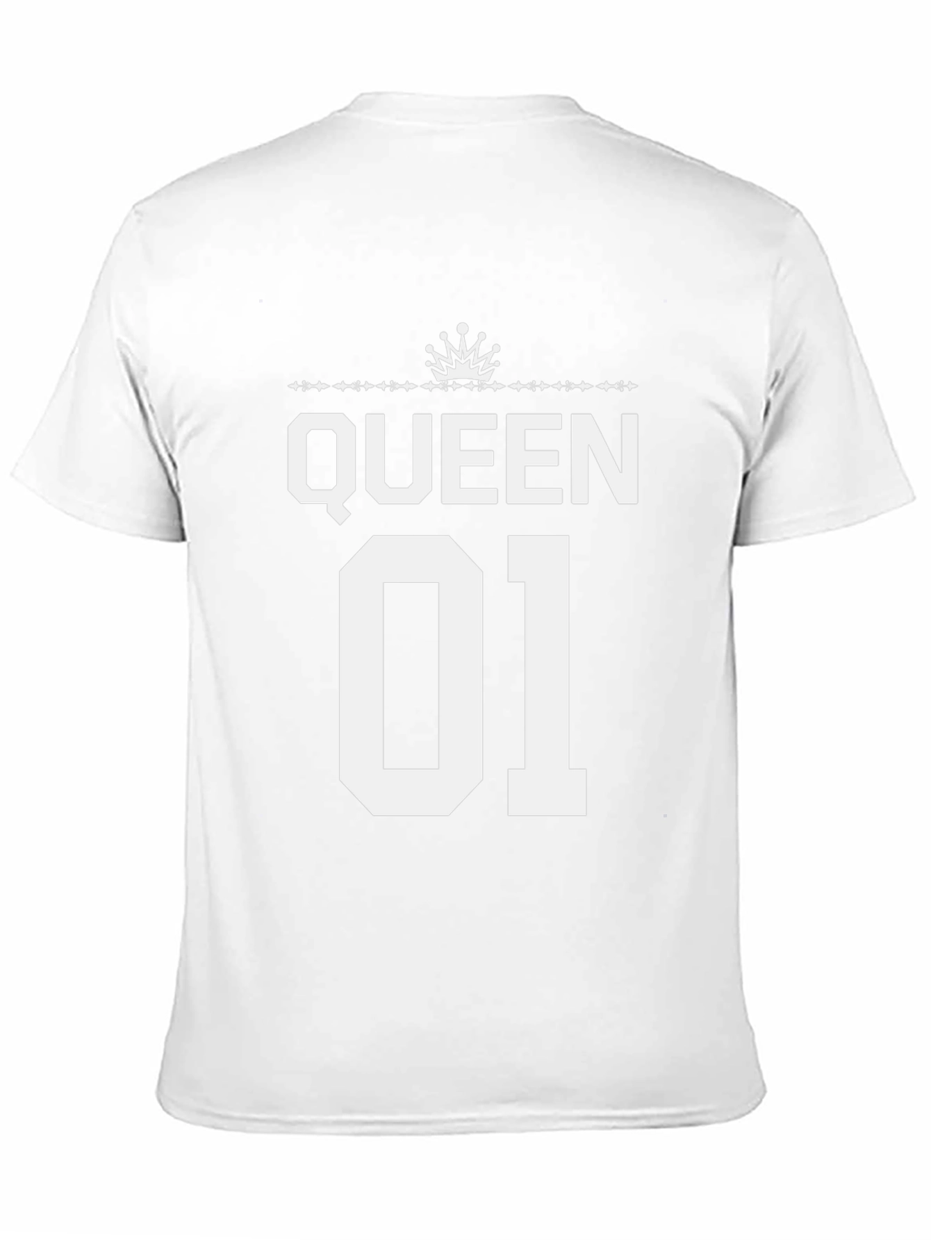 Queen 01 Graphic Tee - Stylish King/Queen Couple Shirt