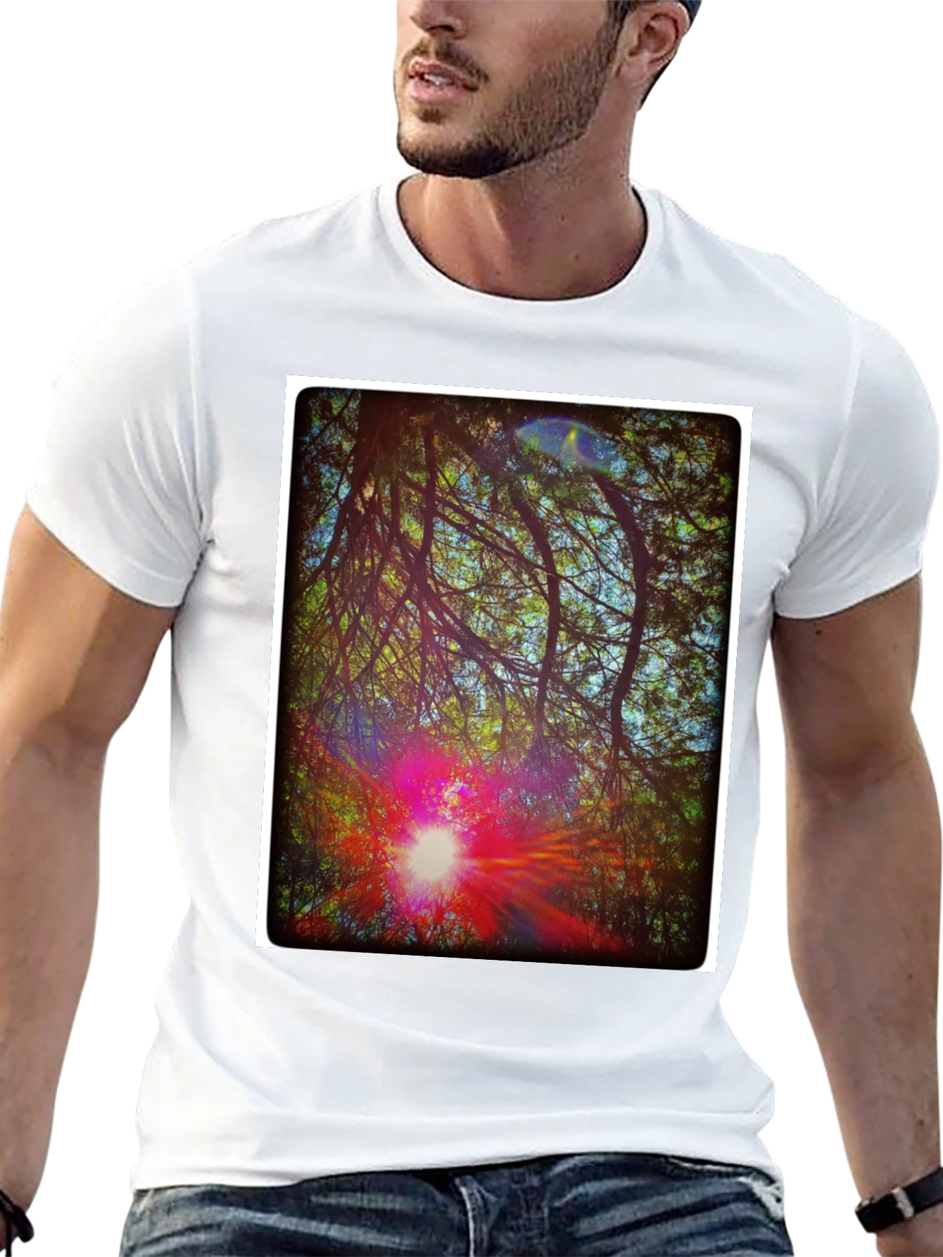 Natures Light T-Shirt - Artistic Graphic Tee