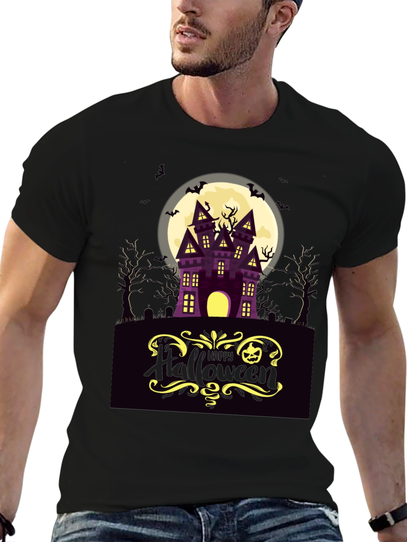 Spooky Season Halloween House T-Shirt
