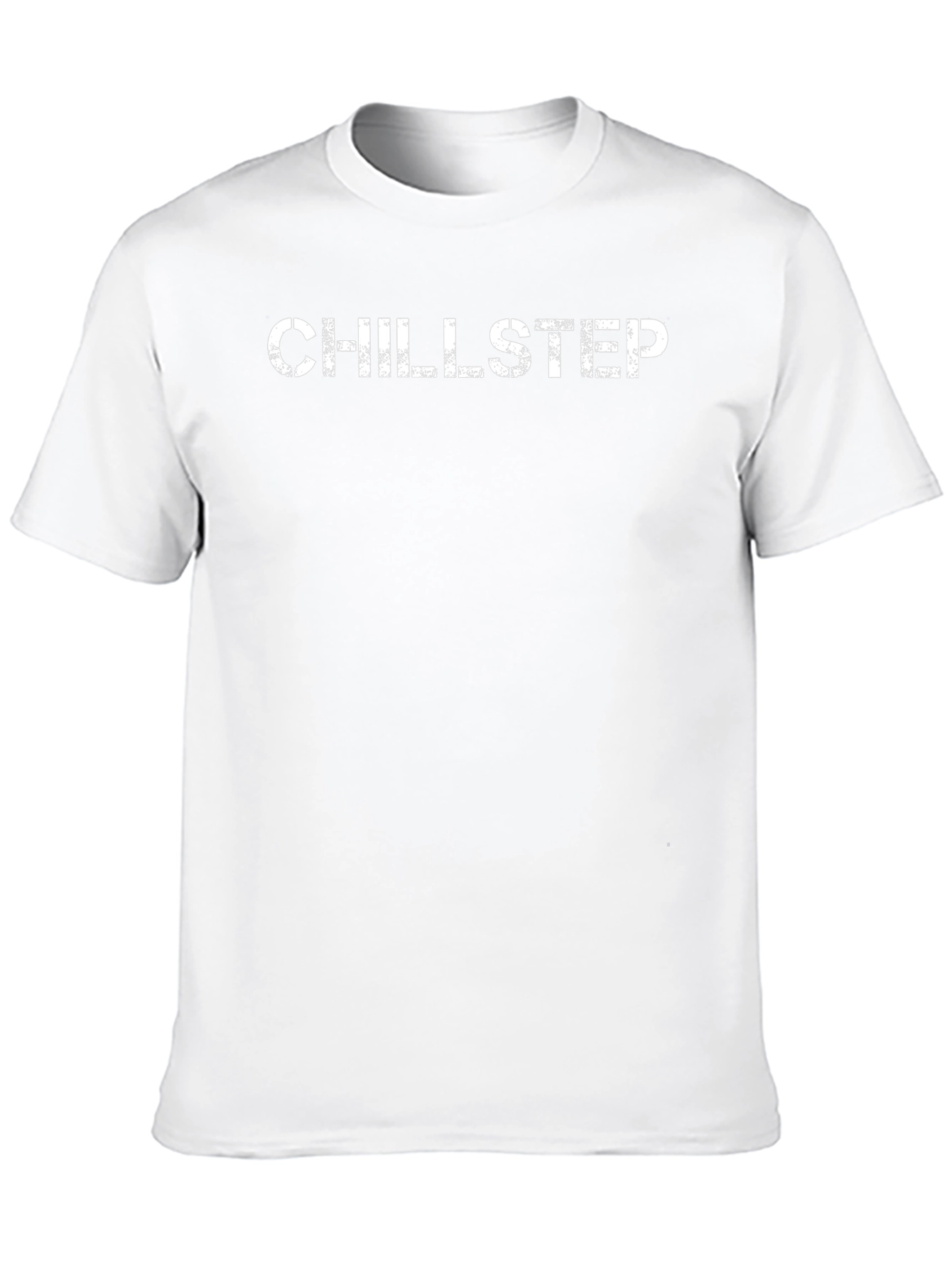 Chillstep Graphic T-Shirt - Black Crew Neck Tee