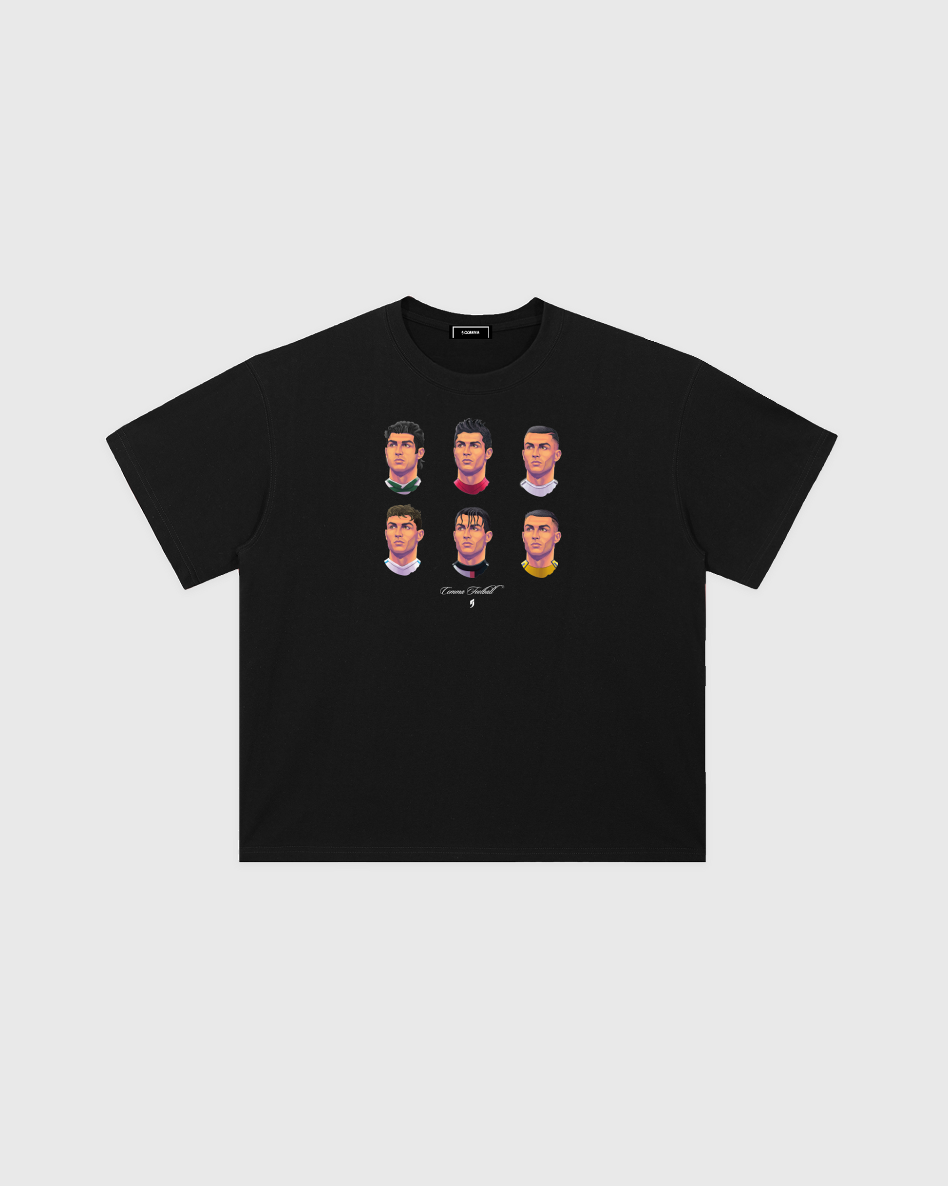 Cris' Barbershop Tee - Black