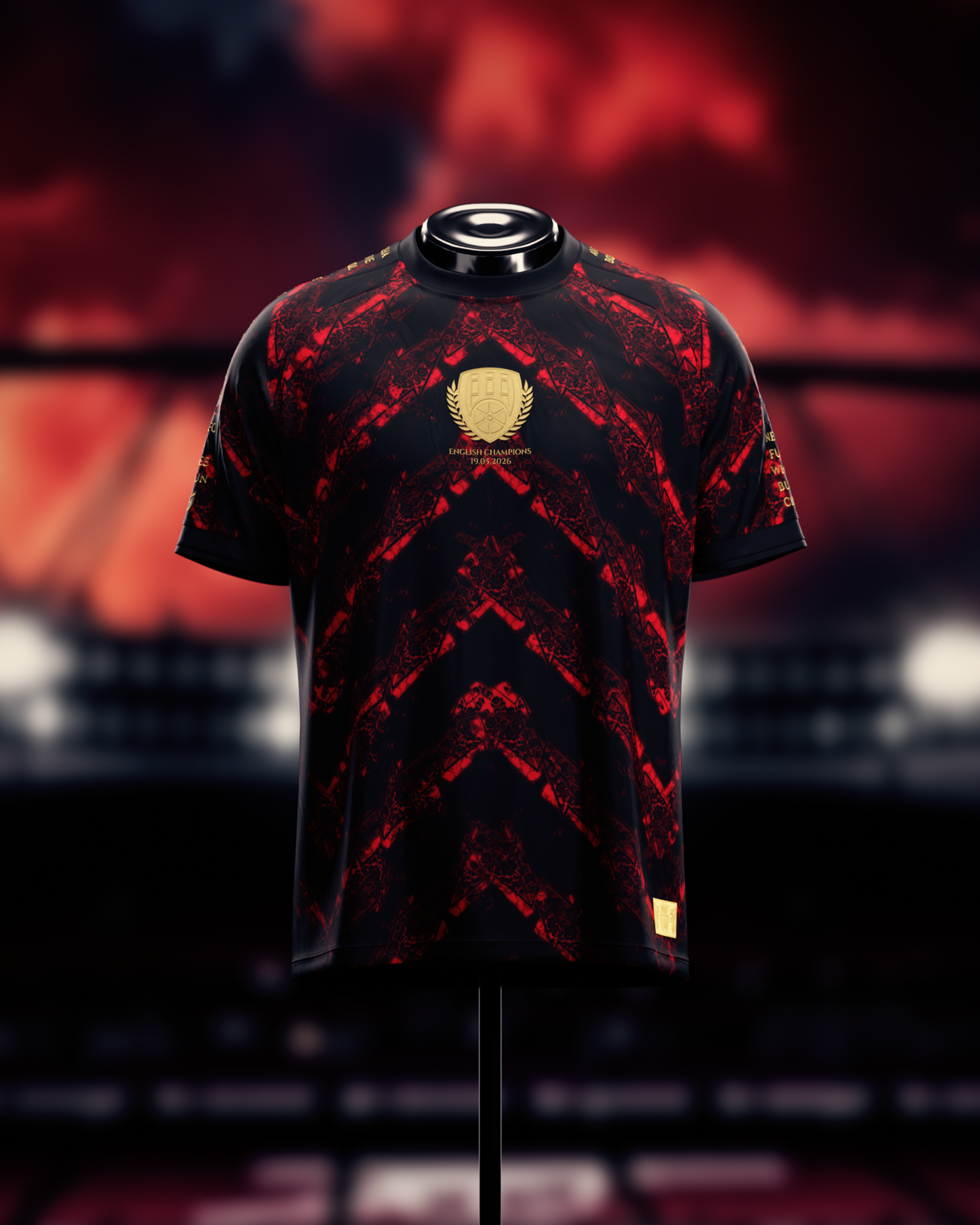 AFC 2026 English Champions Jersey - Black