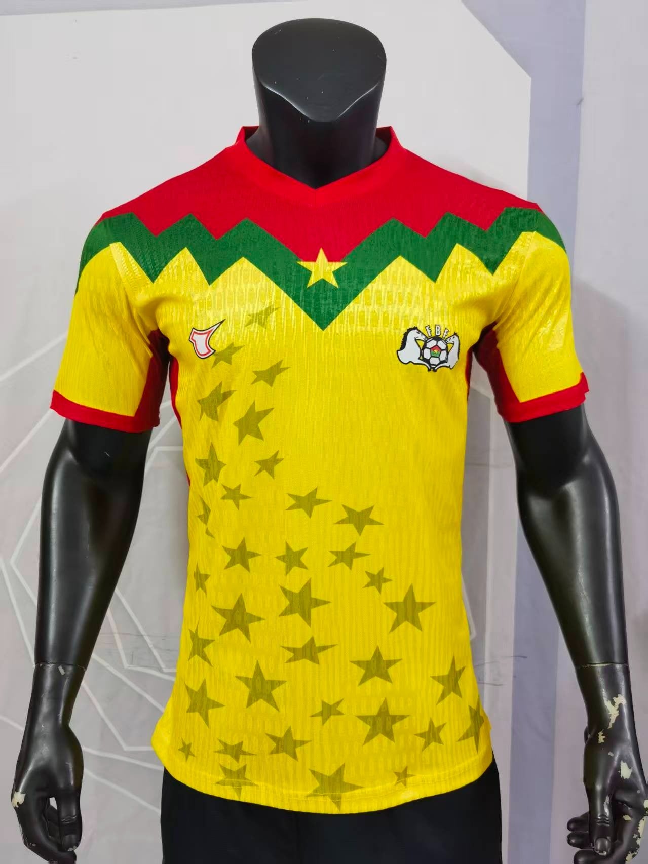 Burkina Faso 2025 Yellow Home Away Third Soccer Jersey