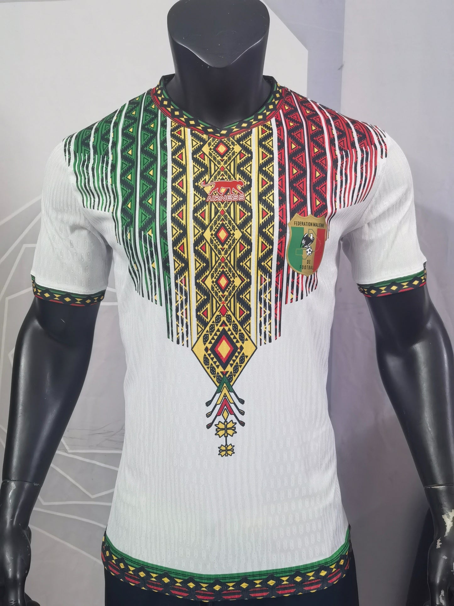 Mali 2025 White Football Jersey for National Team Wear