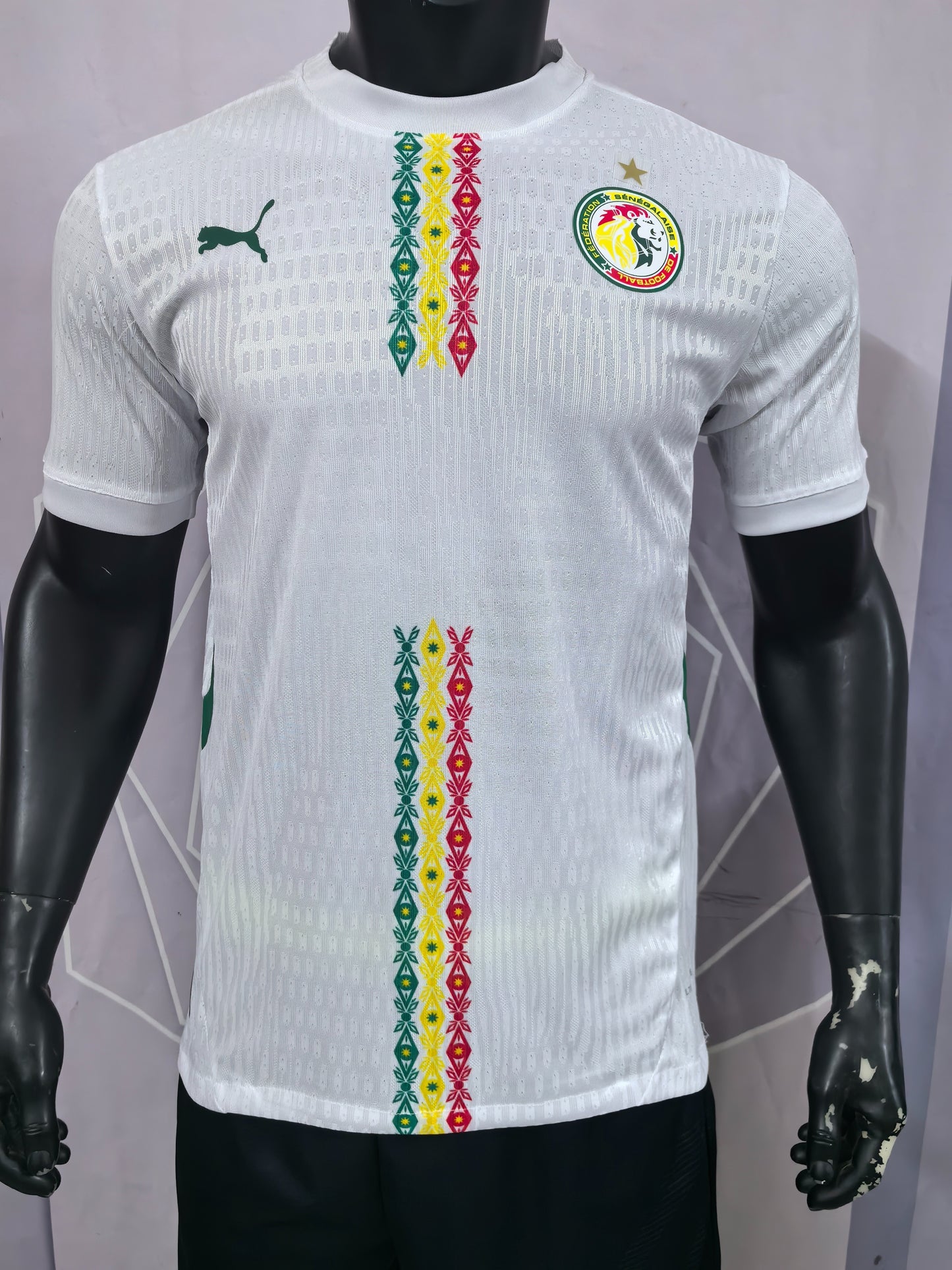 Senegal 2025 Home White Soccer Jersey for National Team