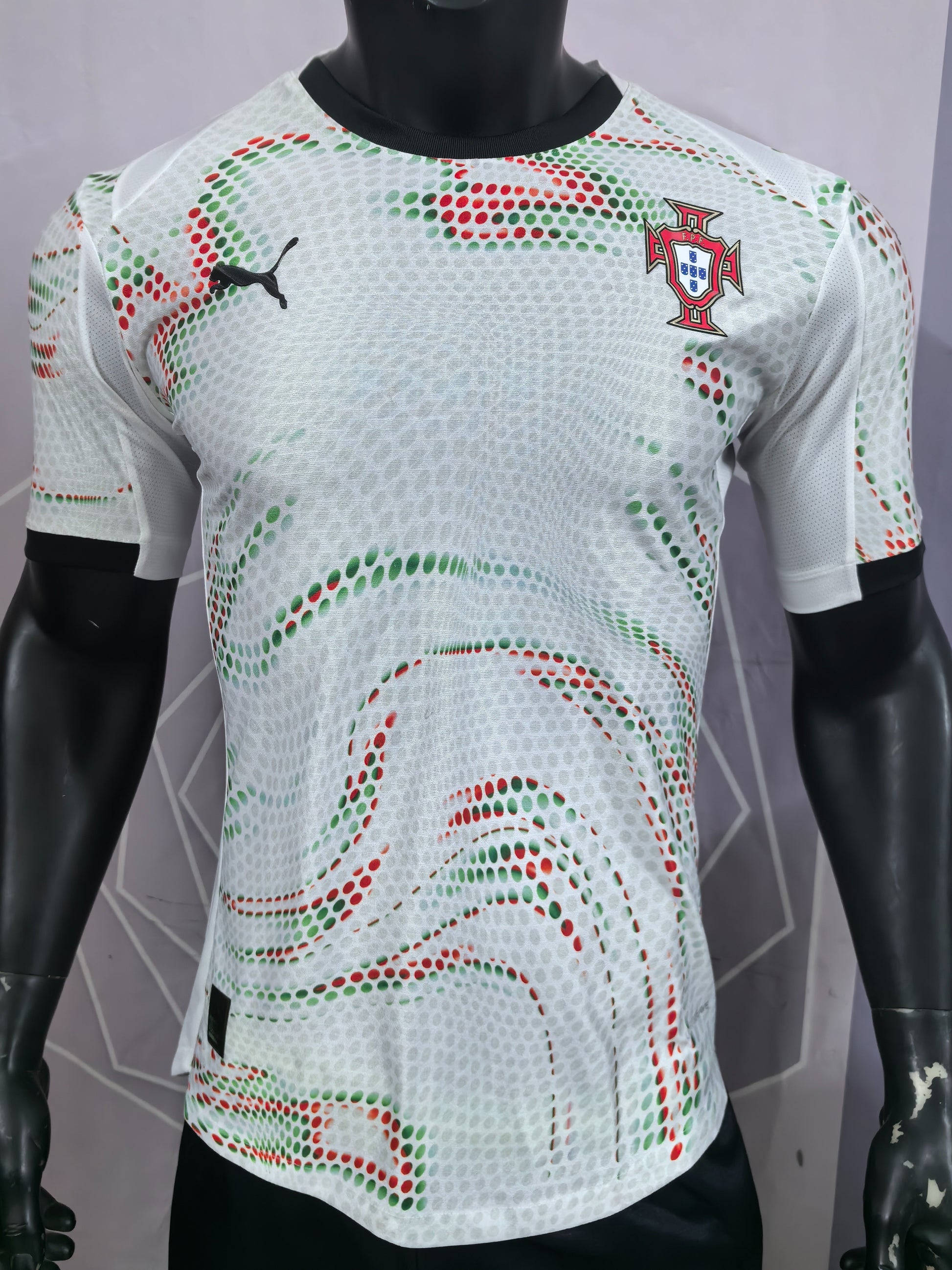 Portugal 2025 Away Soccer Jersey for National Team Wear