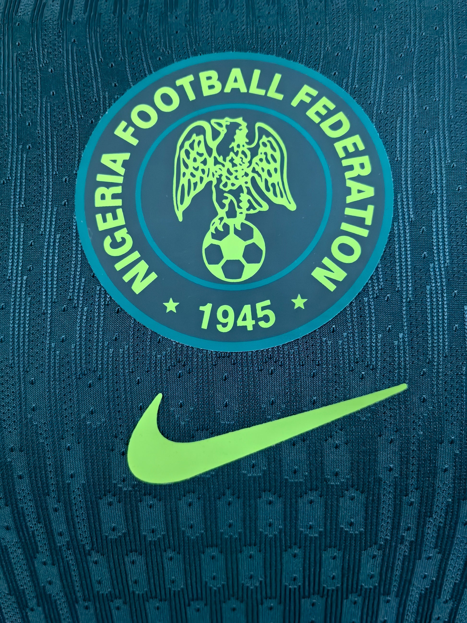 Nigeria 2025 Away Soccer Jersey in a Refined Matchday Style