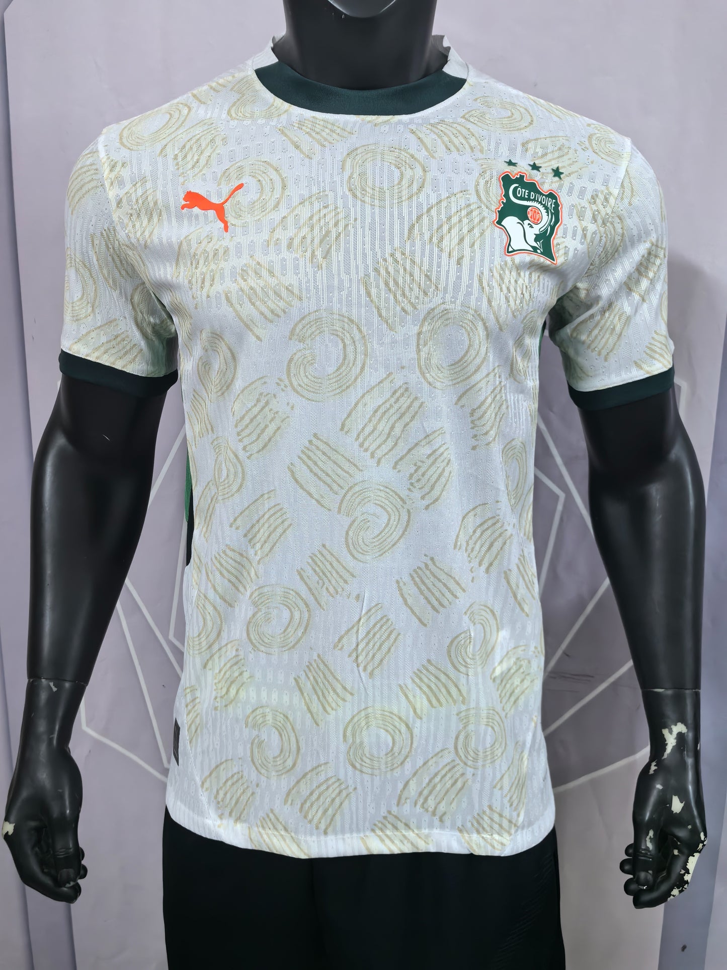 Ivory Coast 2025 Away Soccer Jersey for International Matches