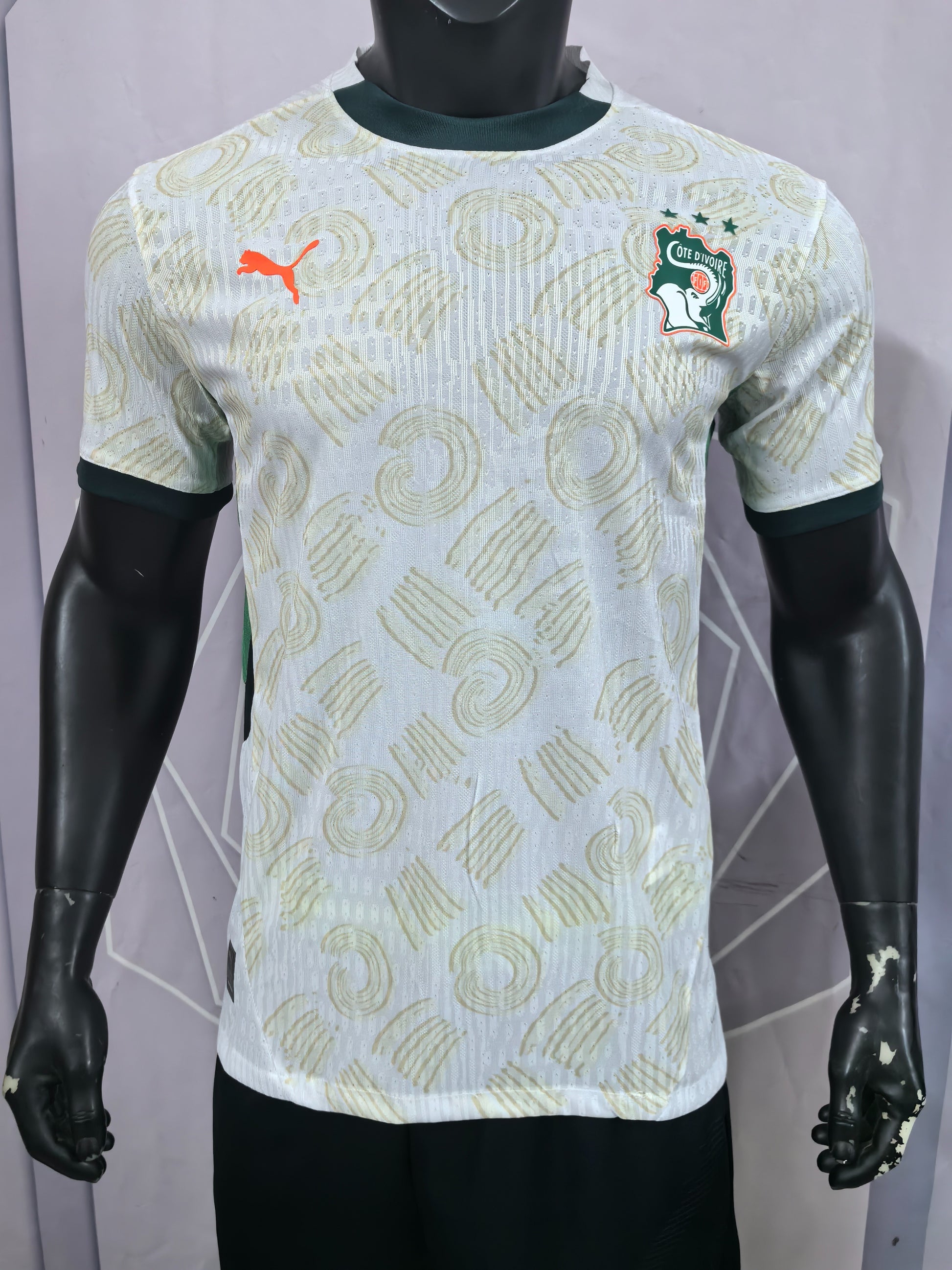 Ivory Coast 2025 Away Soccer Jersey for International Matches