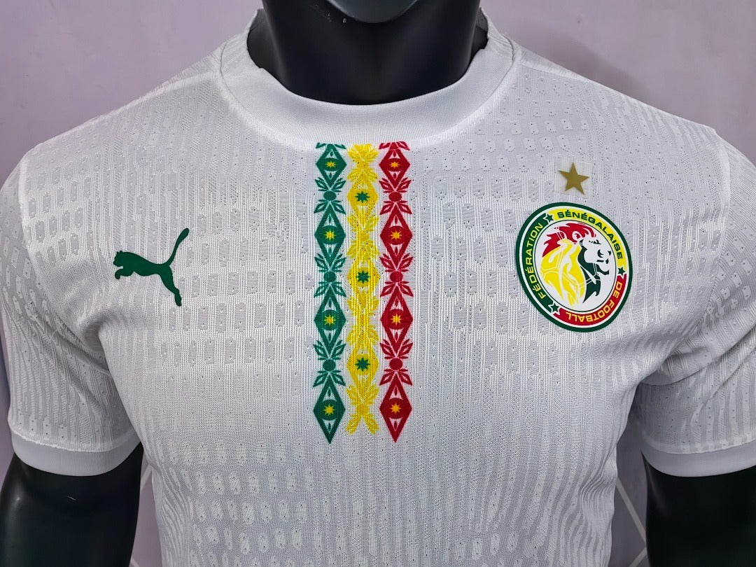 Senegal 2025 Home White Soccer Jersey for National Team
