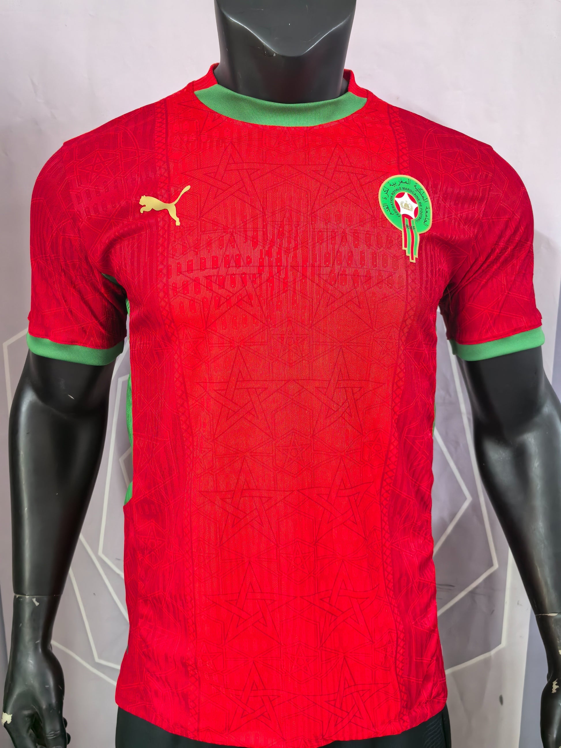 Morocco 2025 Home Soccer Jersey for National Team Fans