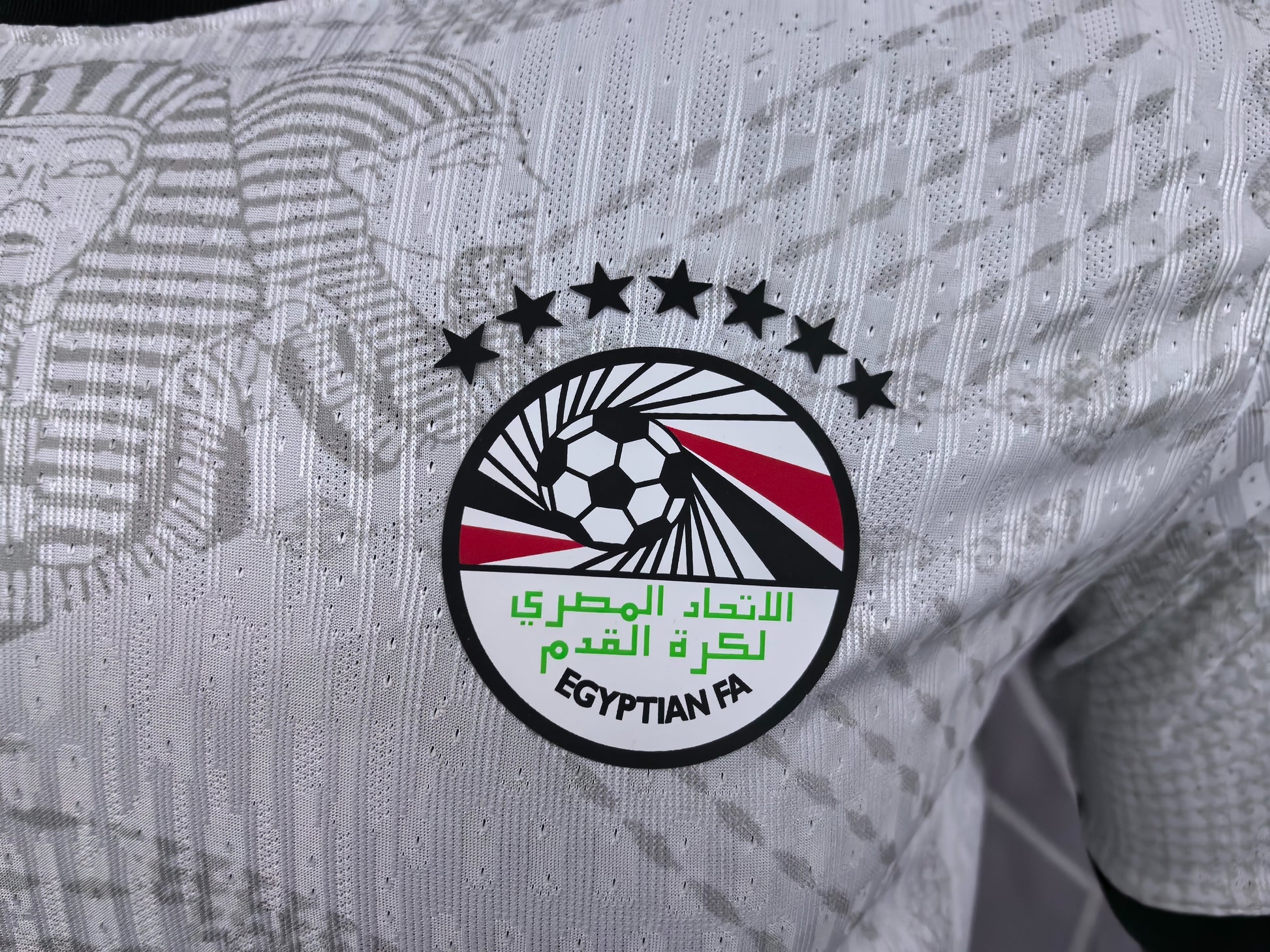 Egypt 2025 Away White Soccer Jersey for National Team