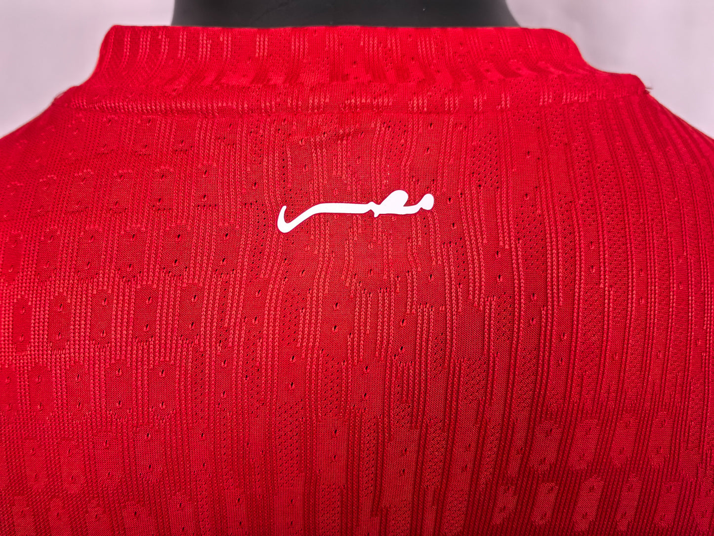 Egypt 2025 Home Red Soccer Jersey in a Refined Matchday Look