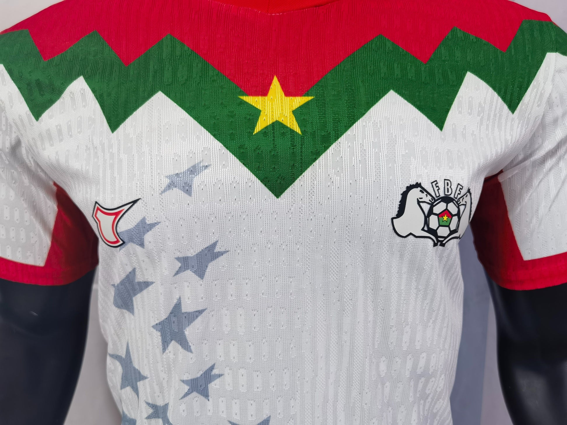 Burkina Faso 2025 White Home Soccer Jersey