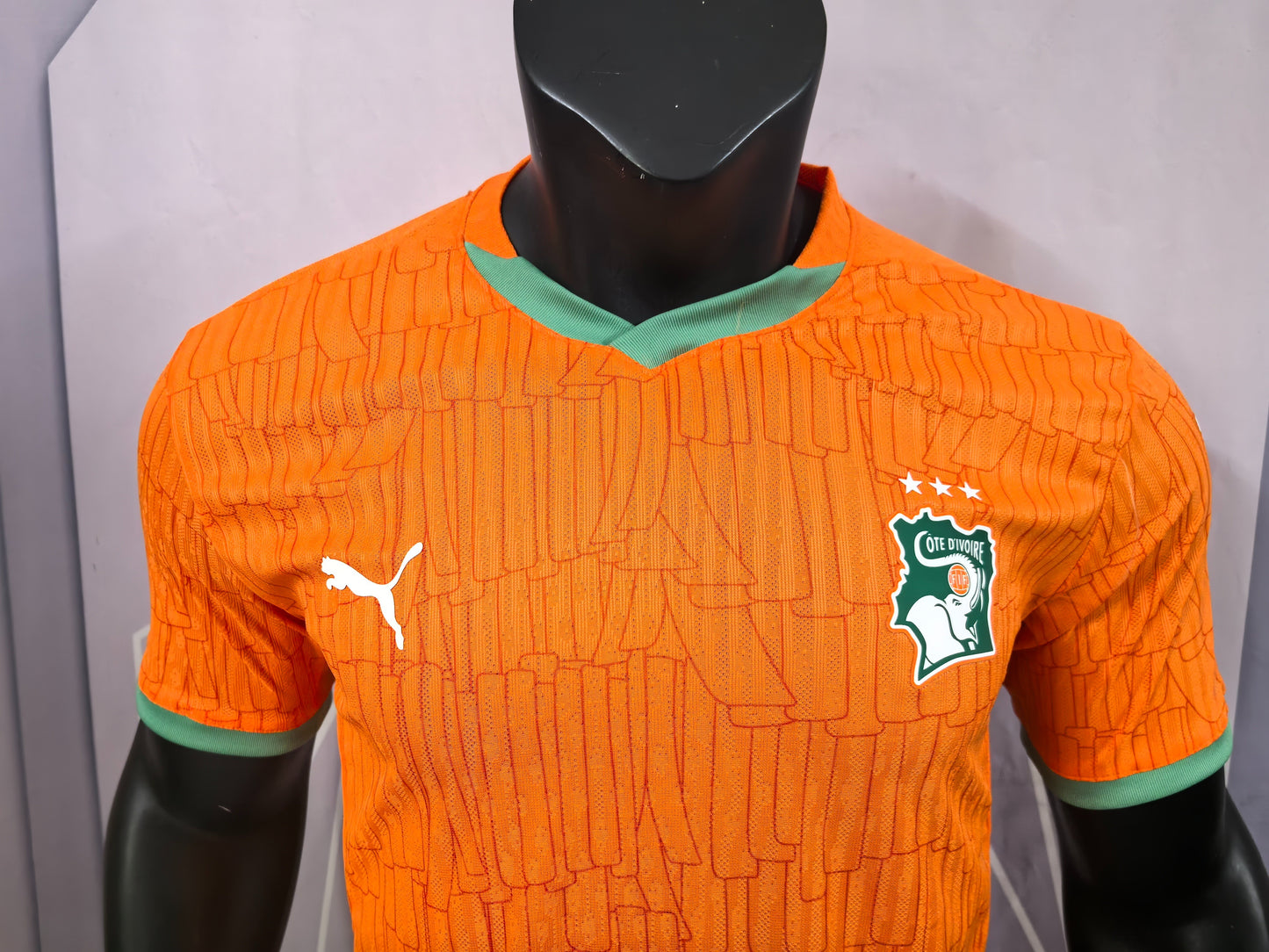Ivory Coast 2025 Home Jersey in Orange for National Team