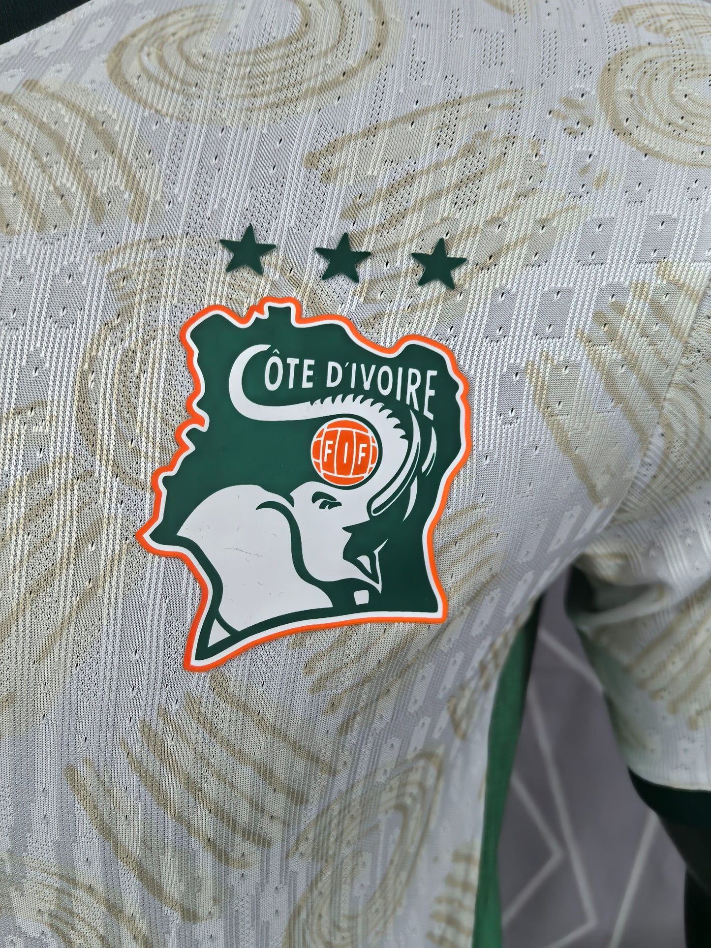 Ivory Coast 2025 Away Soccer Jersey for International Matches
