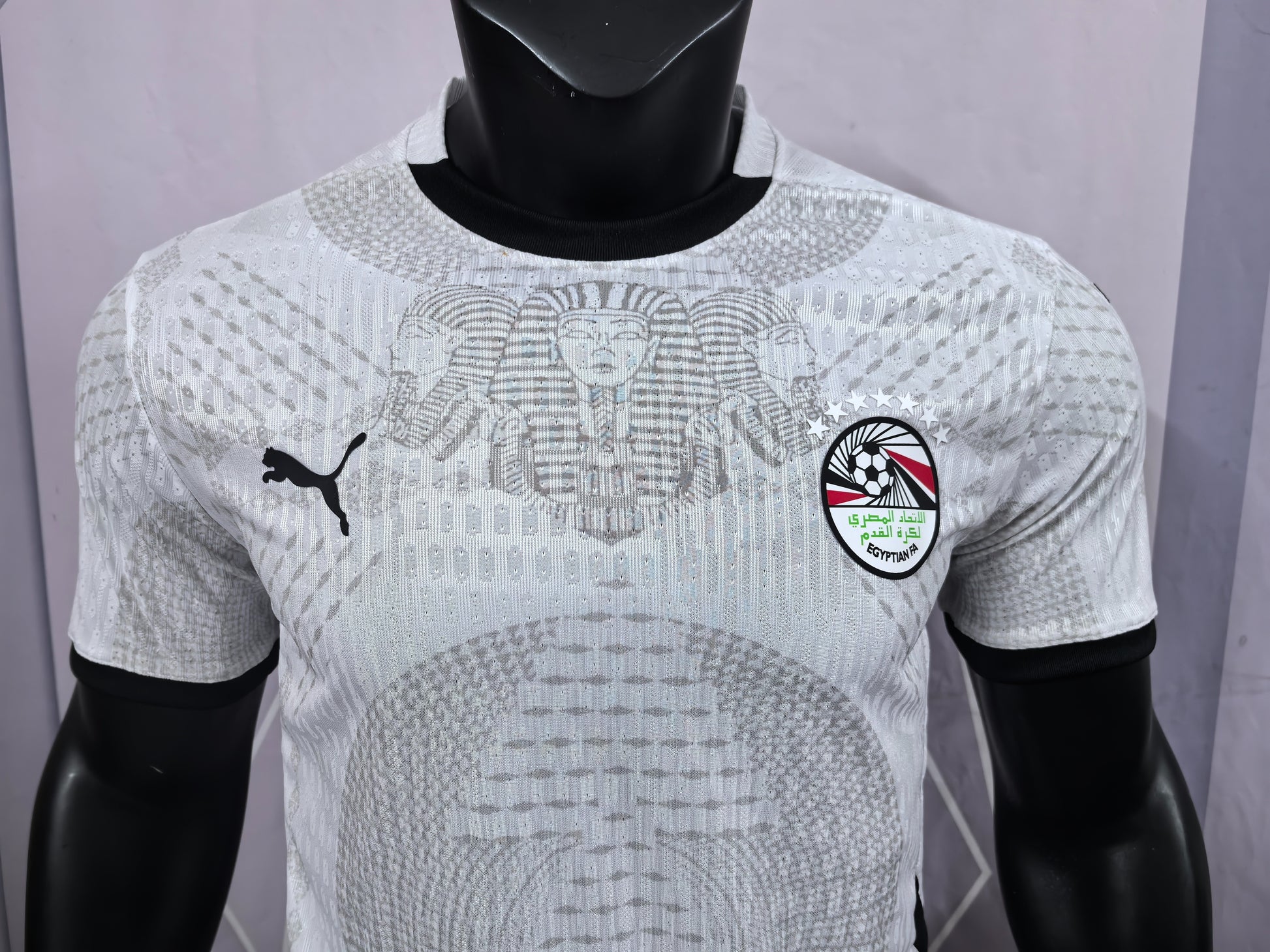 Egypt 2025 Away White Soccer Jersey for National Team