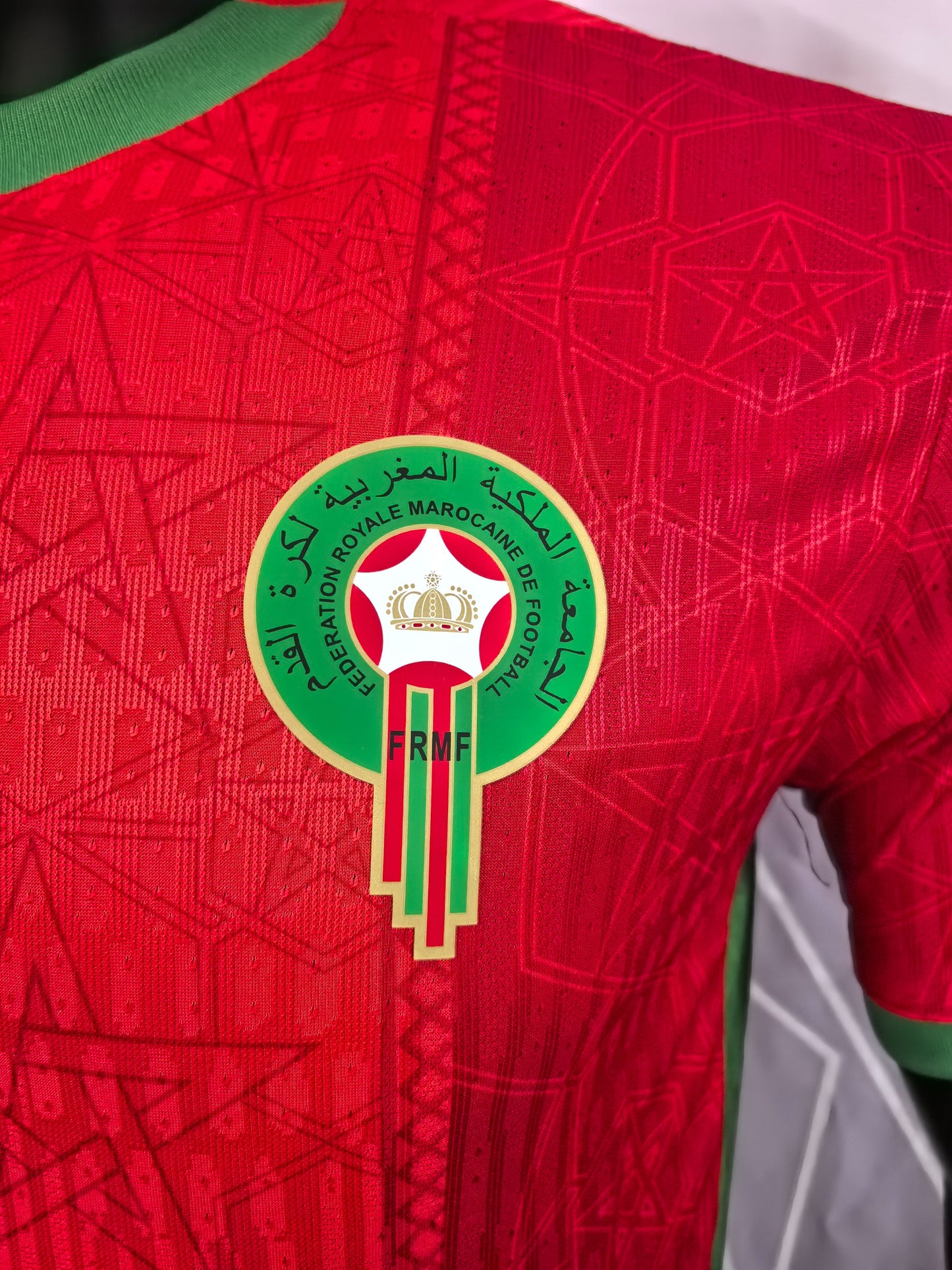 Morocco 2025 Home Soccer Jersey for National Team Fans