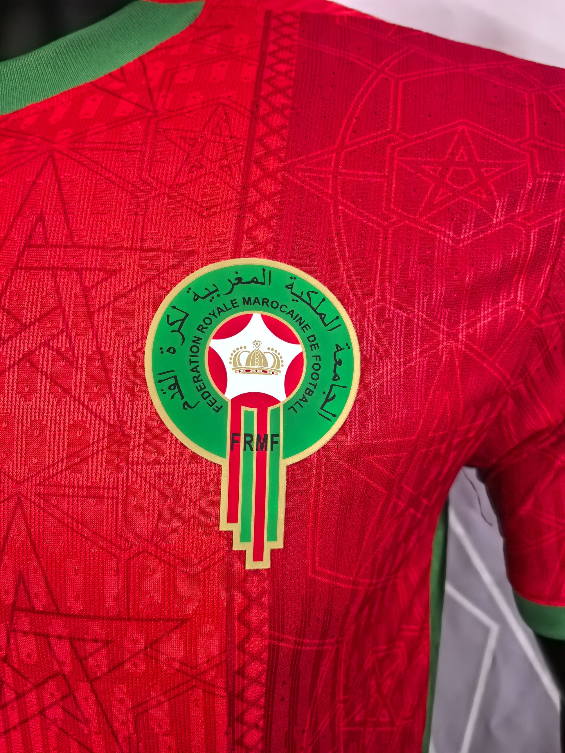 Morocco 2025 Home Soccer Jersey for National Team Fans