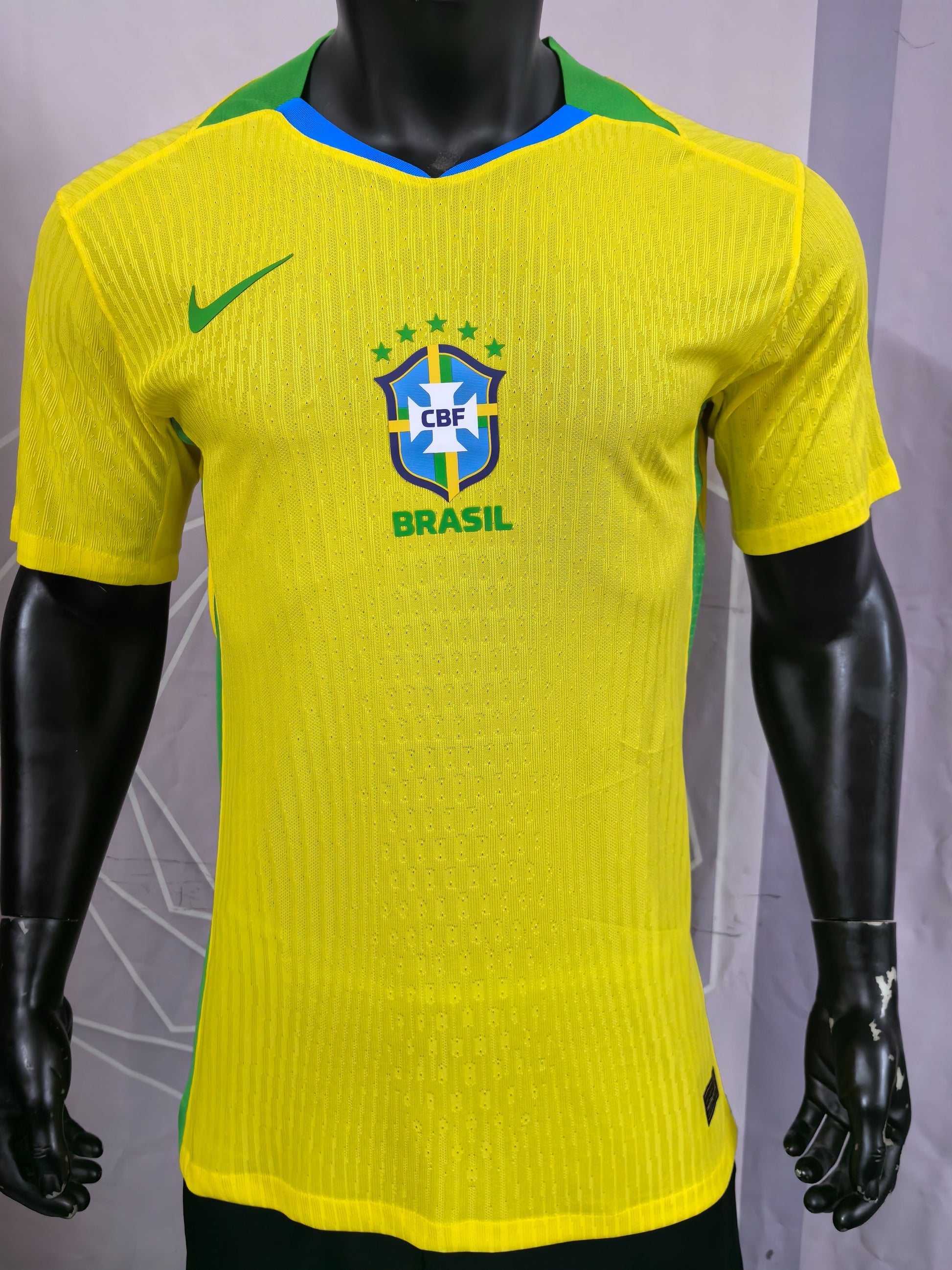 Brazil 2025 Home Soccer Jersey in a Refined Matchday Style