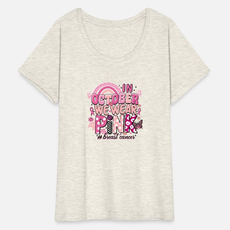 In October We Wear Pink Breast Cancer Awareness