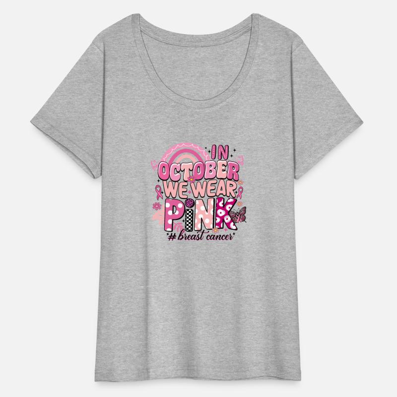 In October We Wear Pink Breast Cancer Awareness