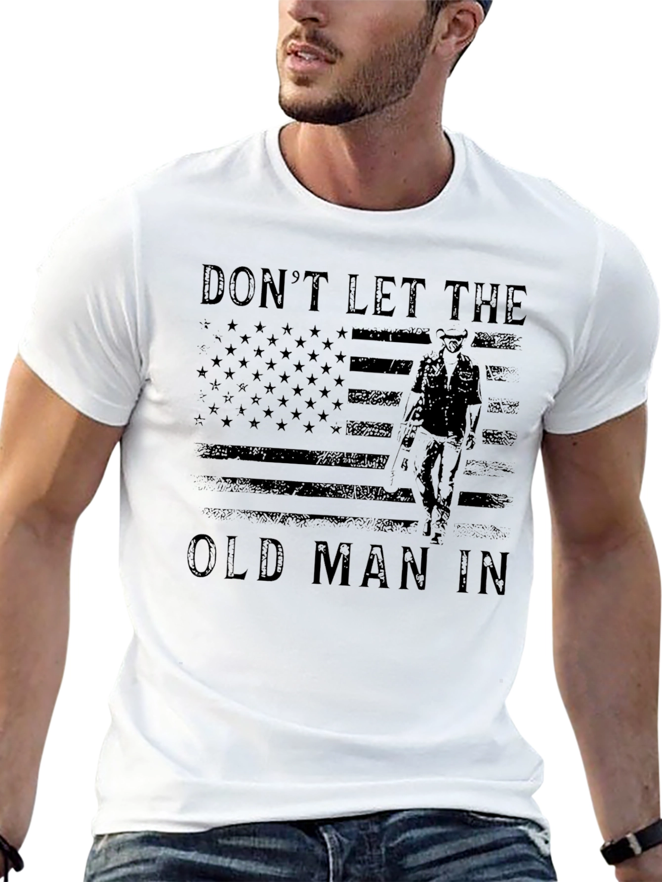 Dont Let The Old Man In Graphic T-Shirt