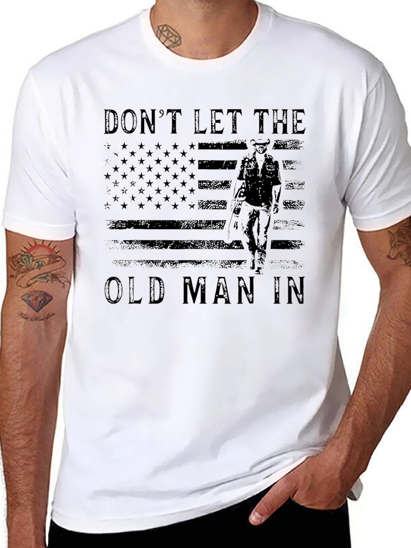 Dont Let The Old Man In Graphic T-Shirt
