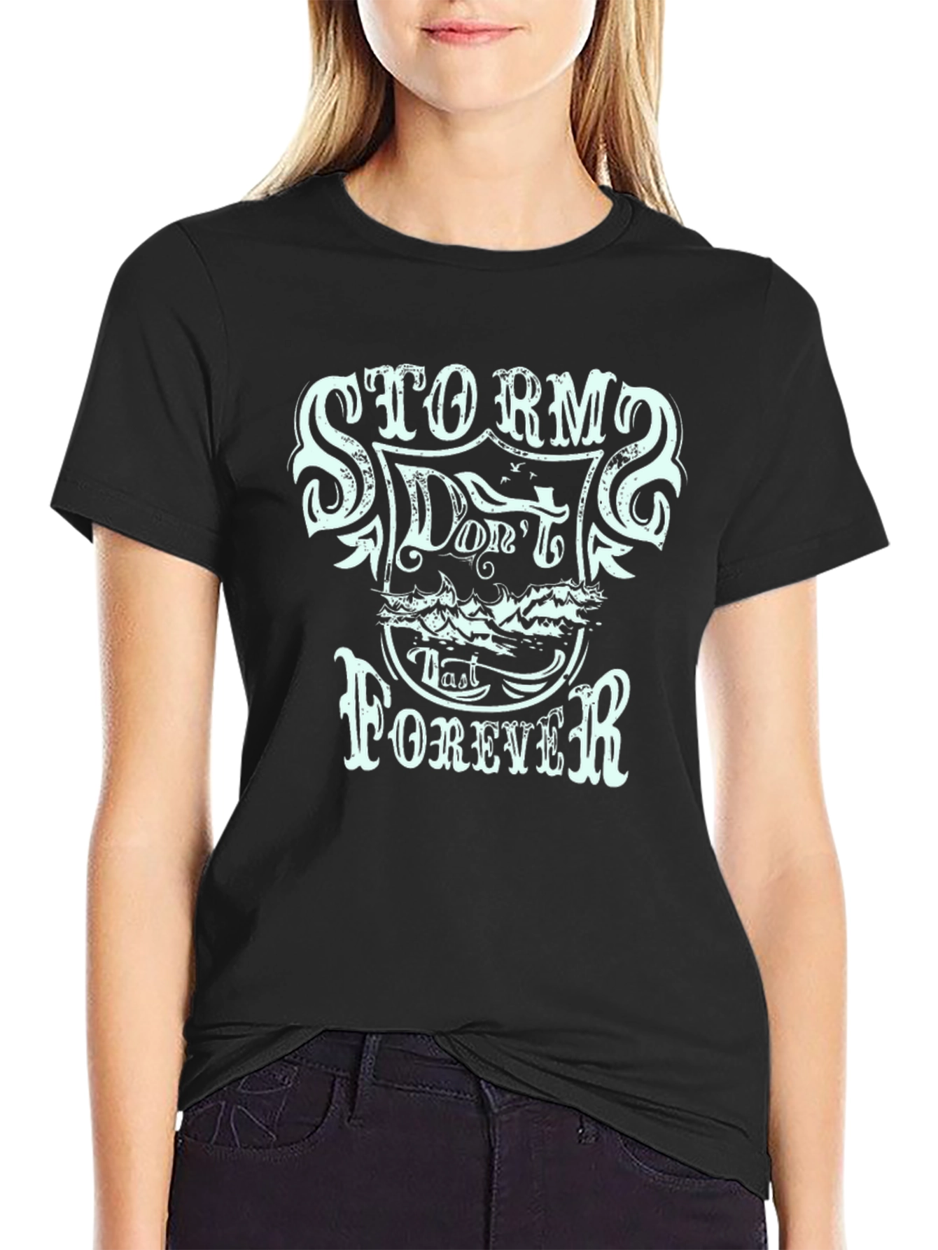 Storm Dont Last Forever Graphic T-Shirt