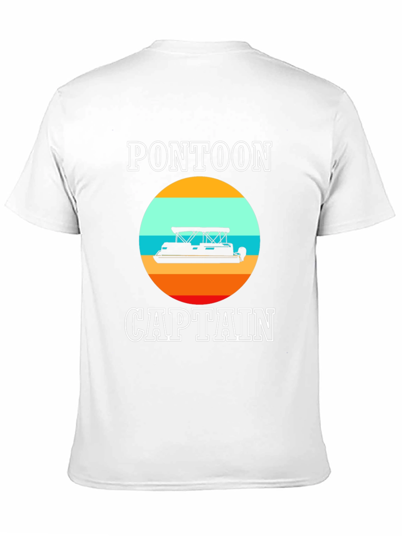 Pontoon Captain T-Shirt - Boating Apparel