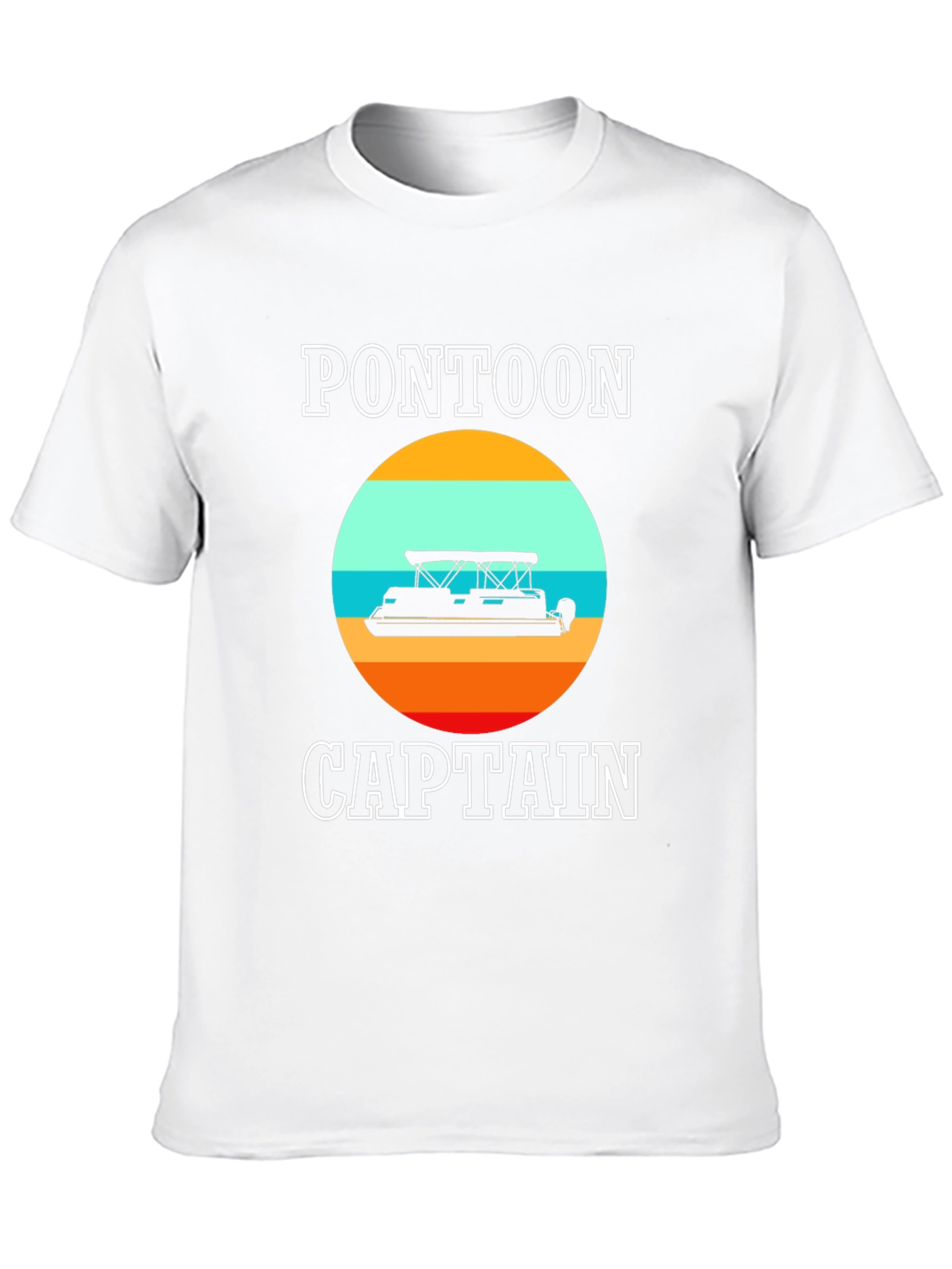 Pontoon Captain T-Shirt - Boating Apparel