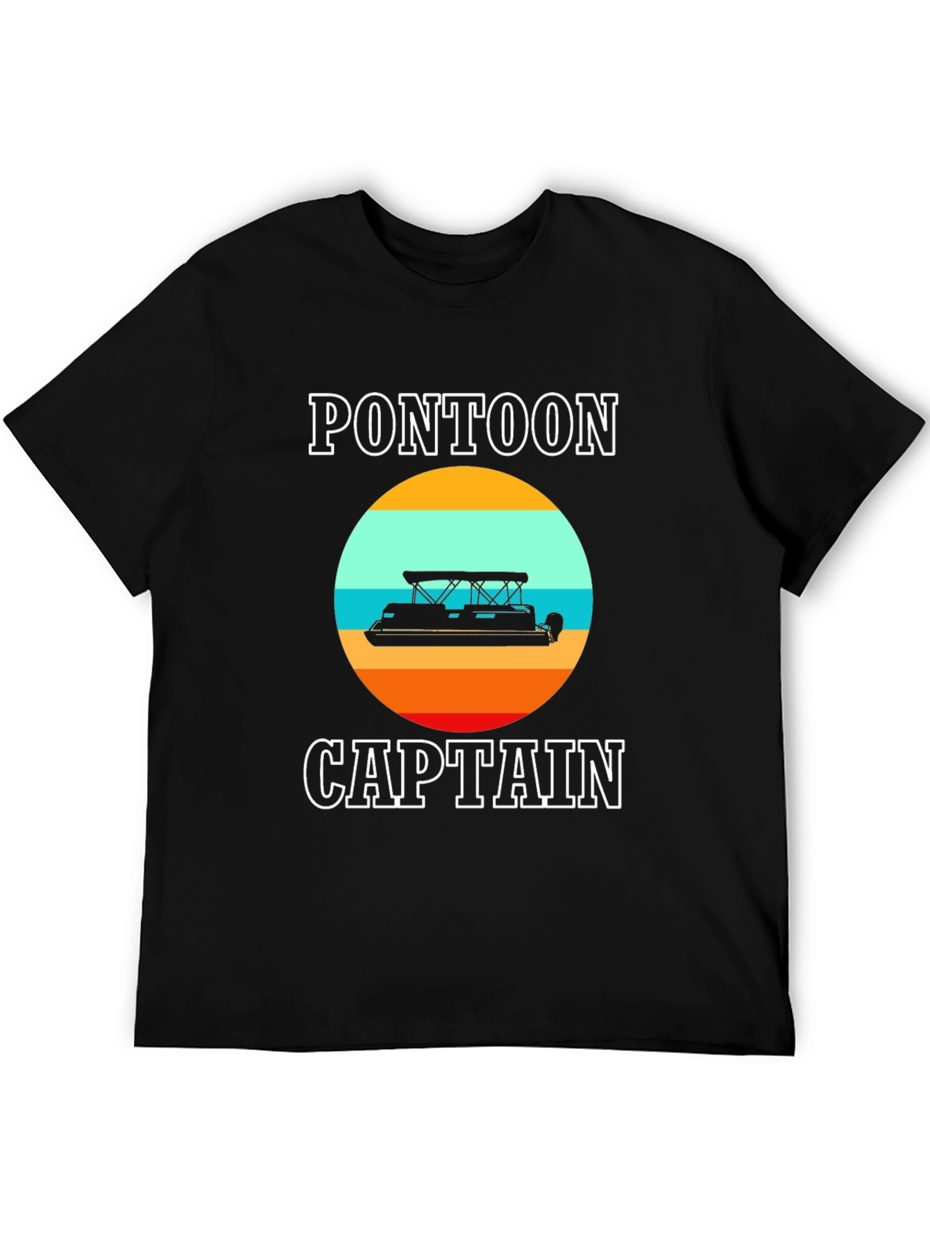 Pontoon Captain T-Shirt - Boating Apparel