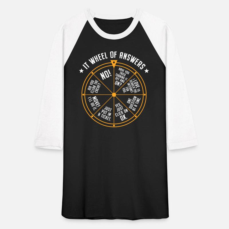 IT Support Wheel Of Fortune Tech Specialist Nerd