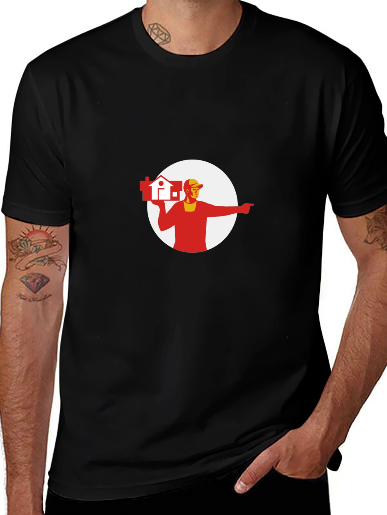 Homebuilder Graphic T-Shirt - Construction Worker Tee
