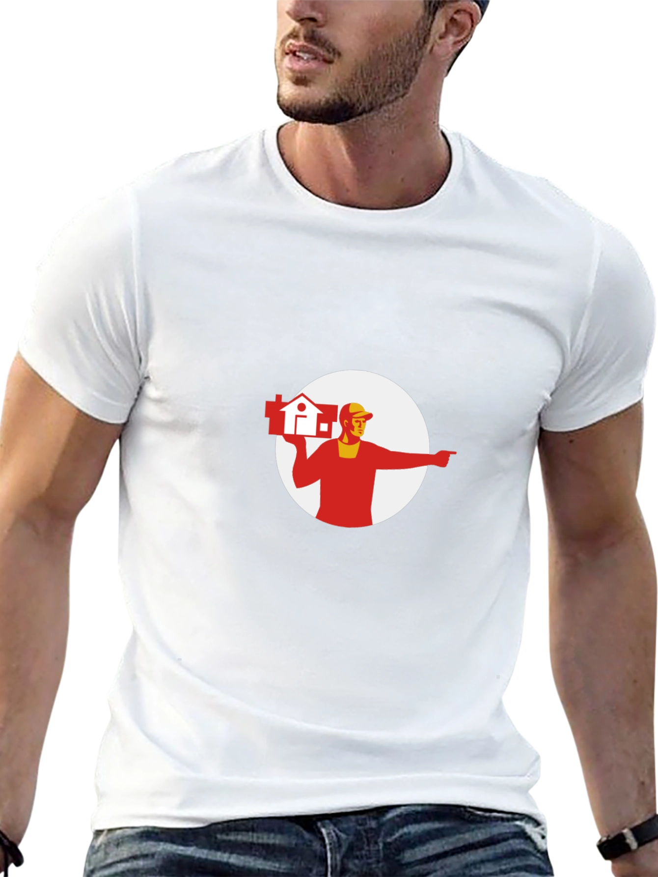 Homebuilder Graphic T-Shirt - Construction Worker Tee