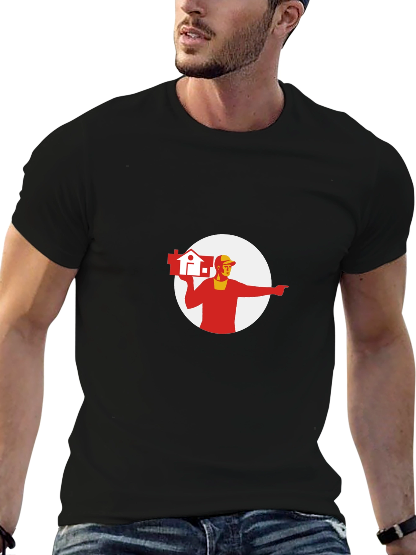 Homebuilder Graphic T-Shirt - Construction Worker Tee