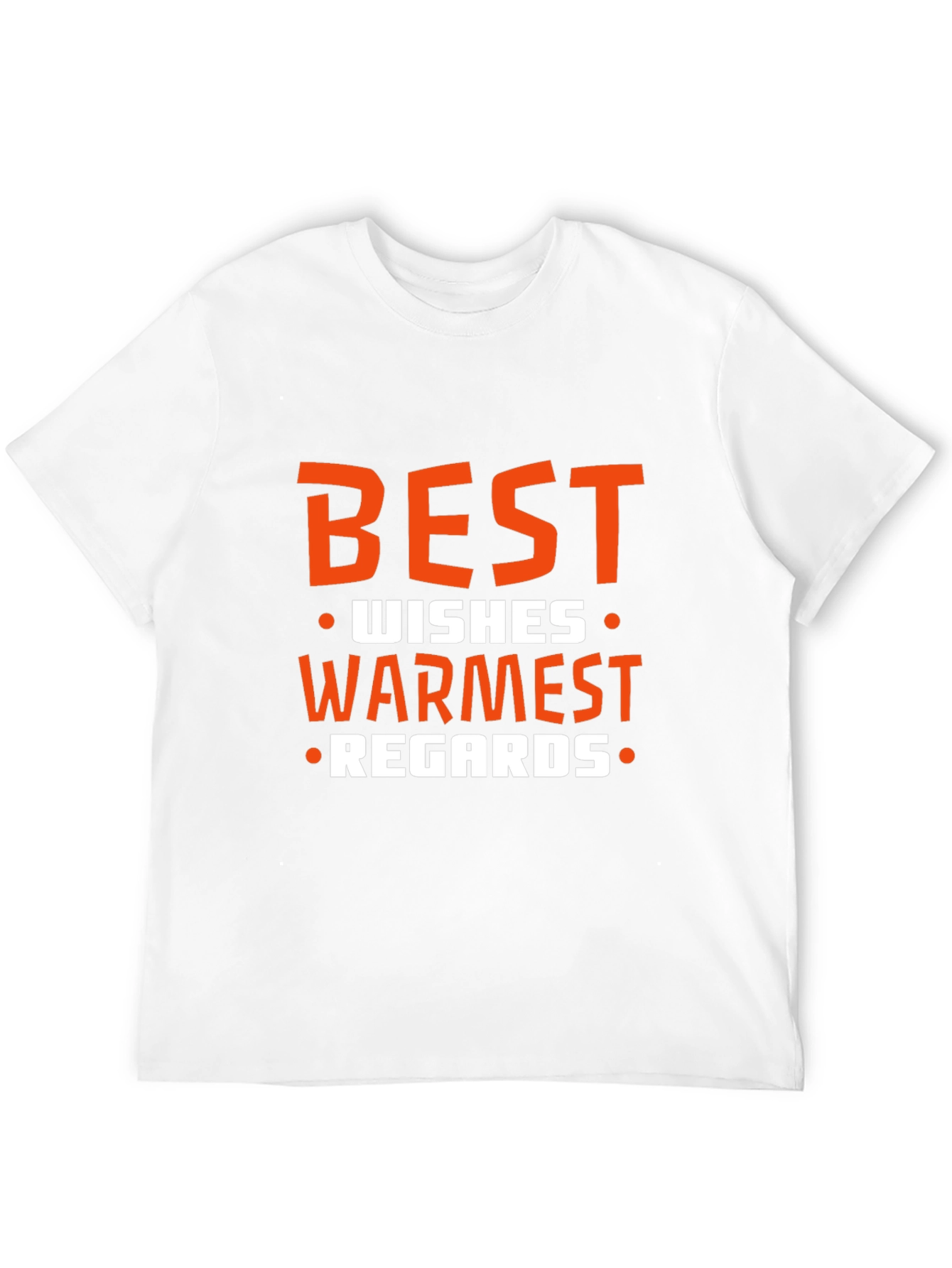 Best Wishes Graphic T-Shirt - Soft Cotton Blend